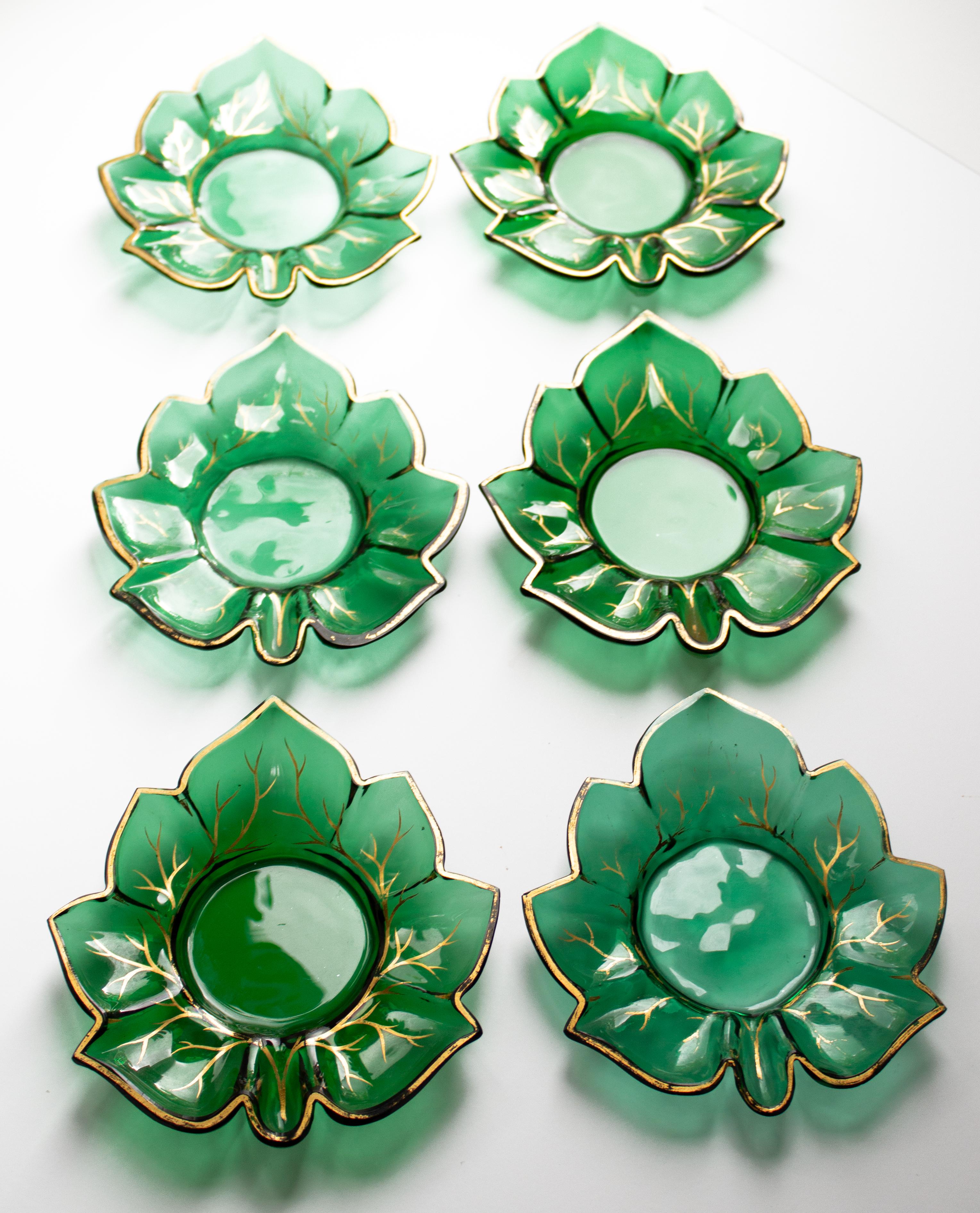 Six Cups with Saucers, Theresienthal, Bohemia c. 1900 For Sale 12