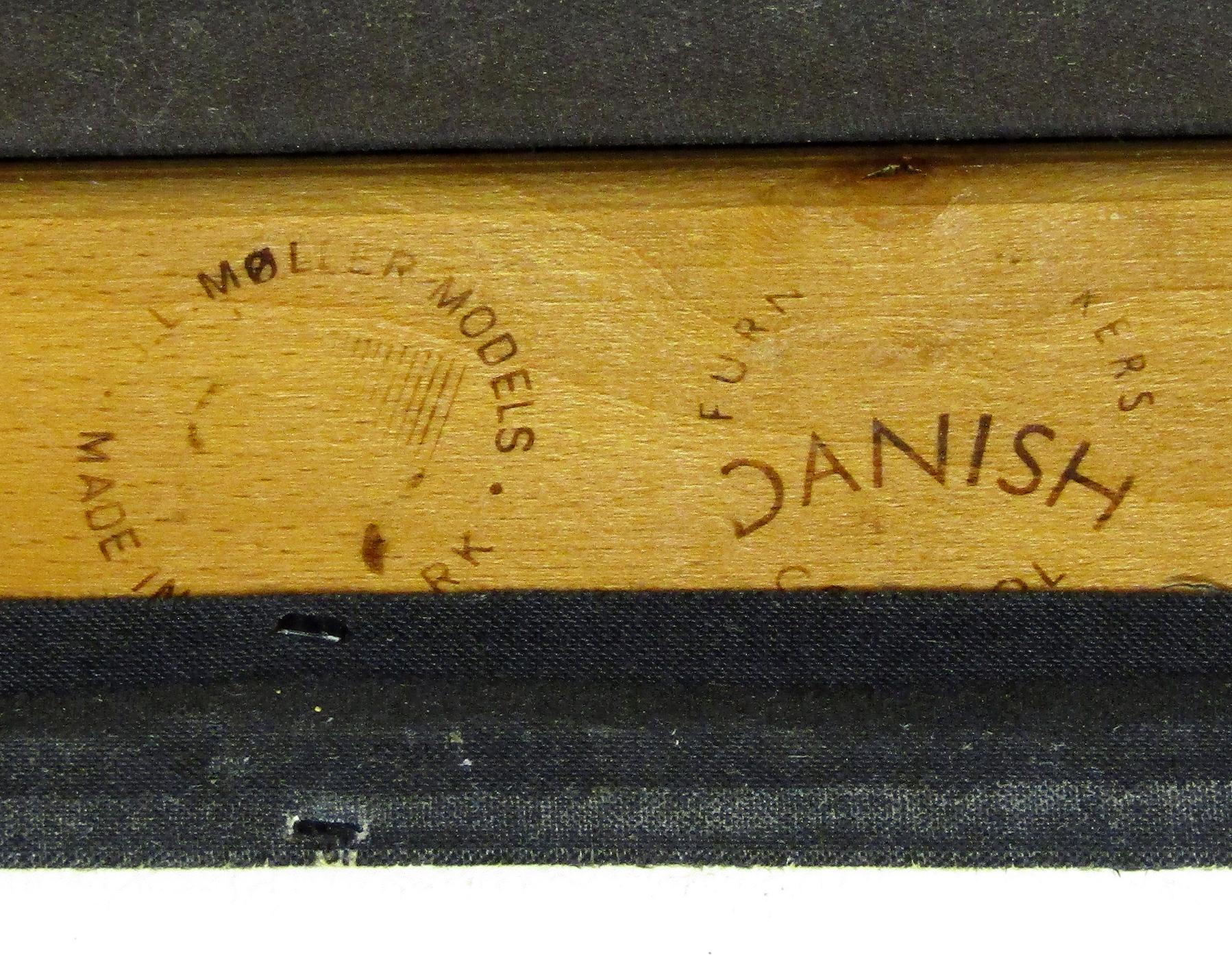 Sechs dänische Stühle „Modell 79“ aus Palisanderholz von Niels Moller, um 1960 4