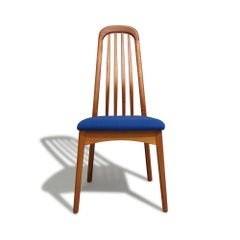 Six Danish Teak Highback Dining Chairs