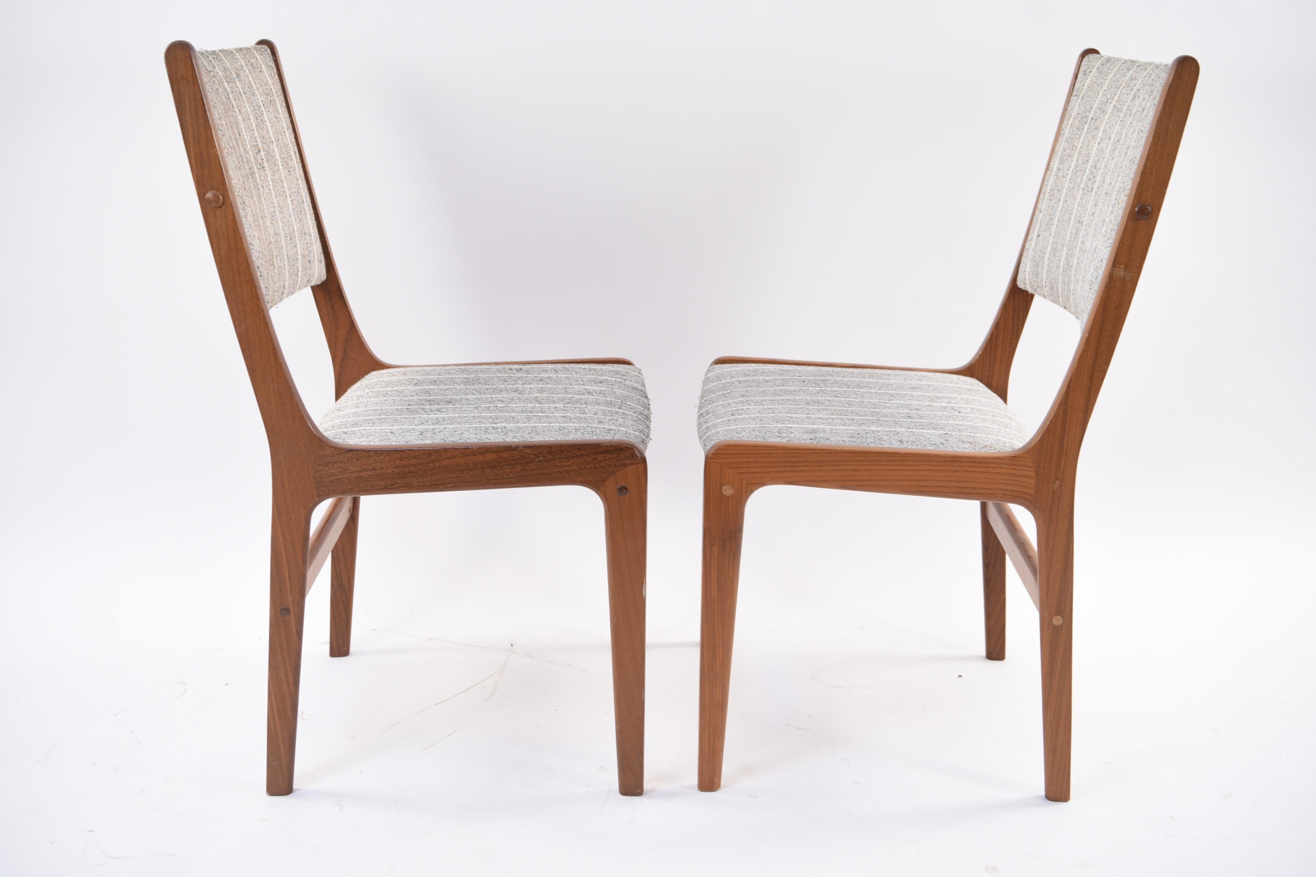Six Danish Teak Model 7701 Farstrup Dining Chairs by Sax 8