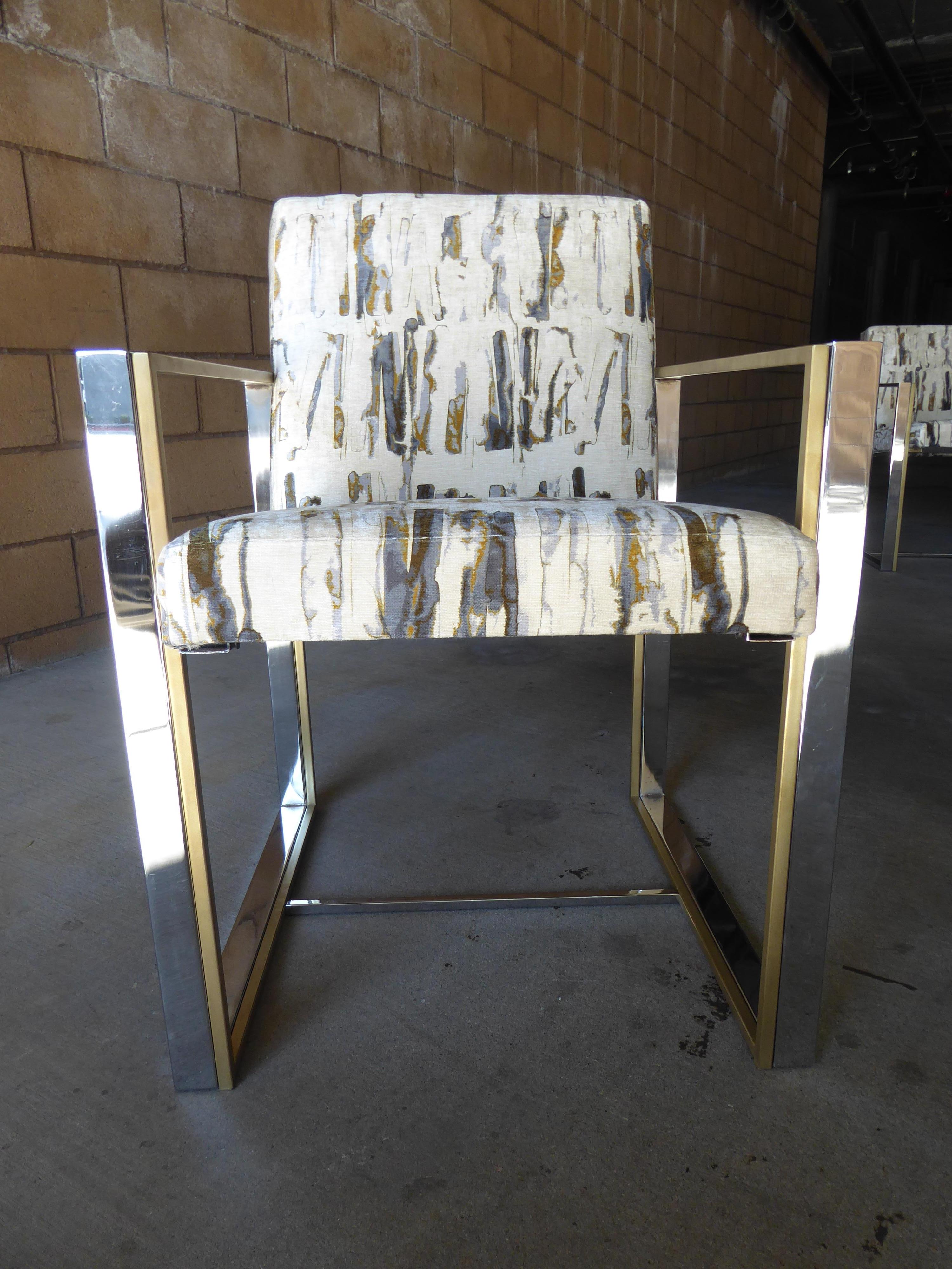 Six Dining Chairs Attributed to Romeo Rega, Italian, 1970s For Sale 13