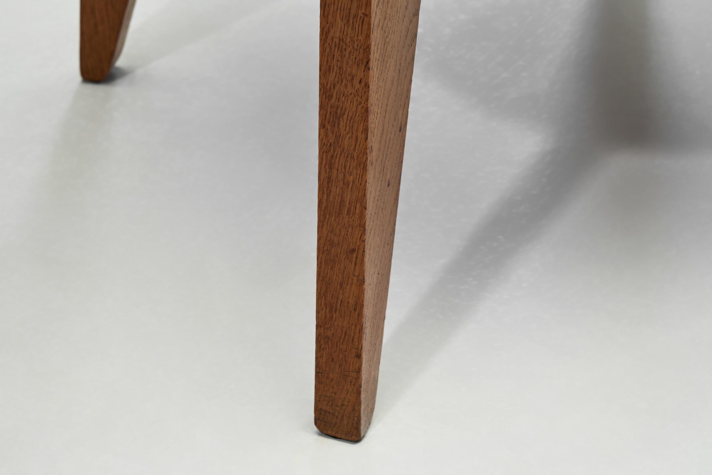 Six Dining Chairs by Guillerme et Chambron for Votre Maison, France 20th Century en vente 11