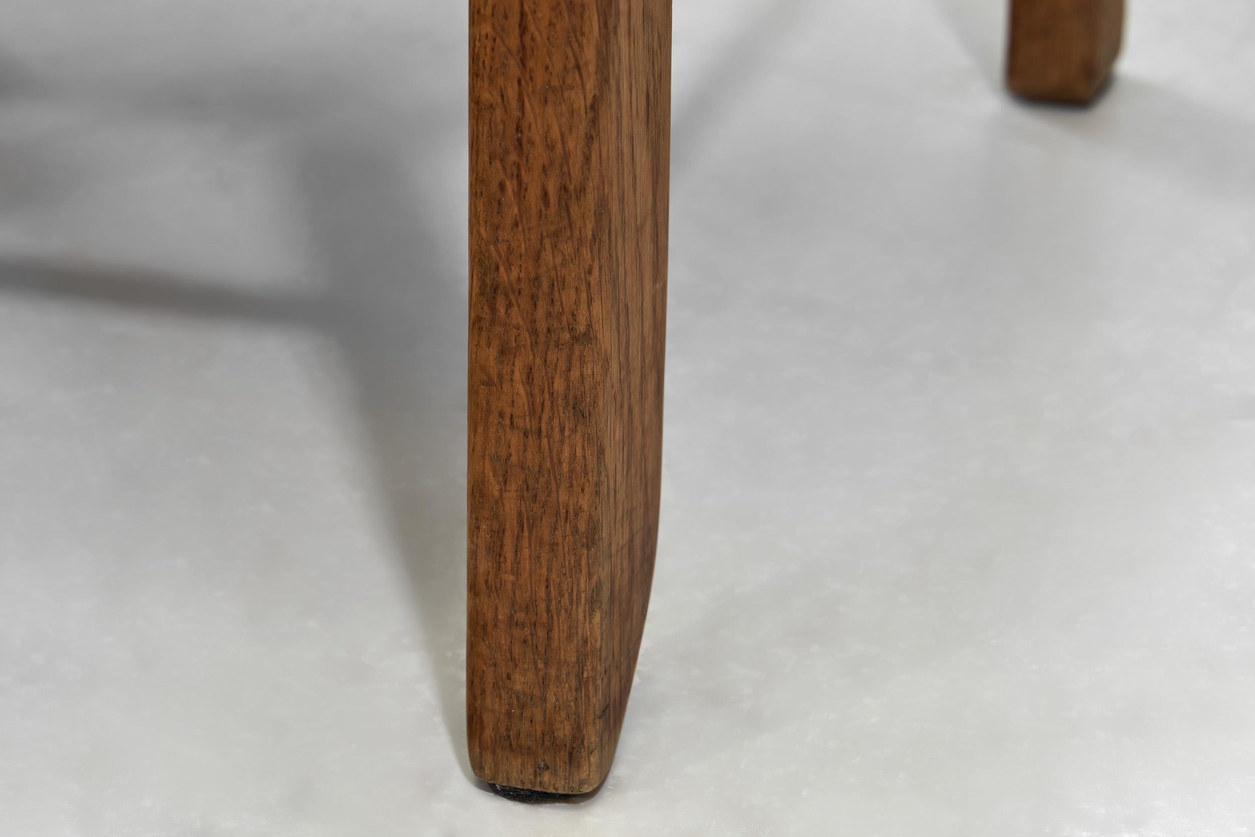 Six Dining Chairs by Guillerme et Chambron for Votre Maison, France circa 1960s For Sale 10