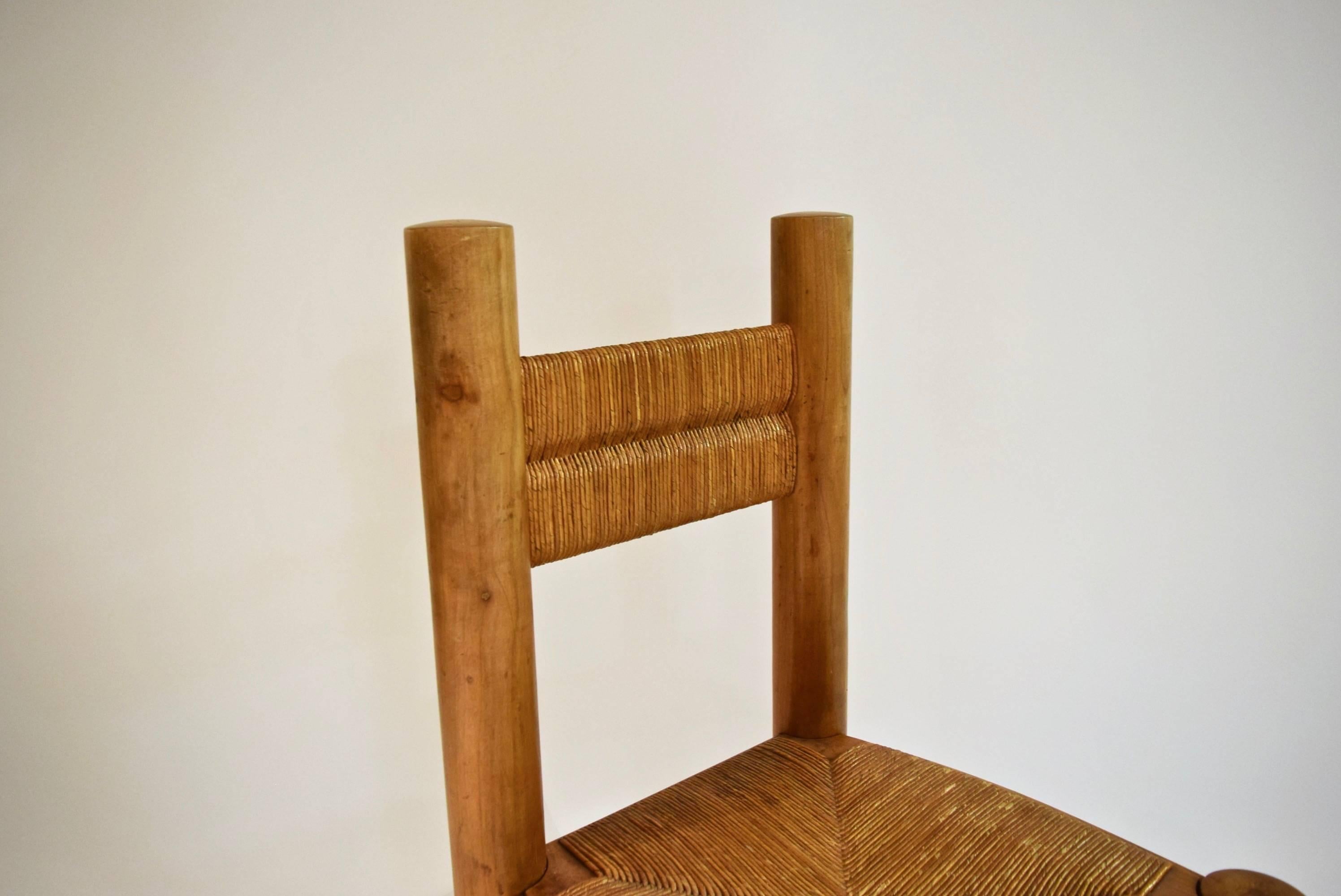 Six Dining Chairs by Jean Royère, France, circa 1955 3