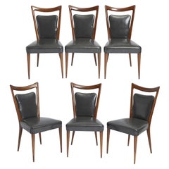 Six chaises de salle à manger Mario Gottardi & Melchiorre Bega pour Erno Fabry