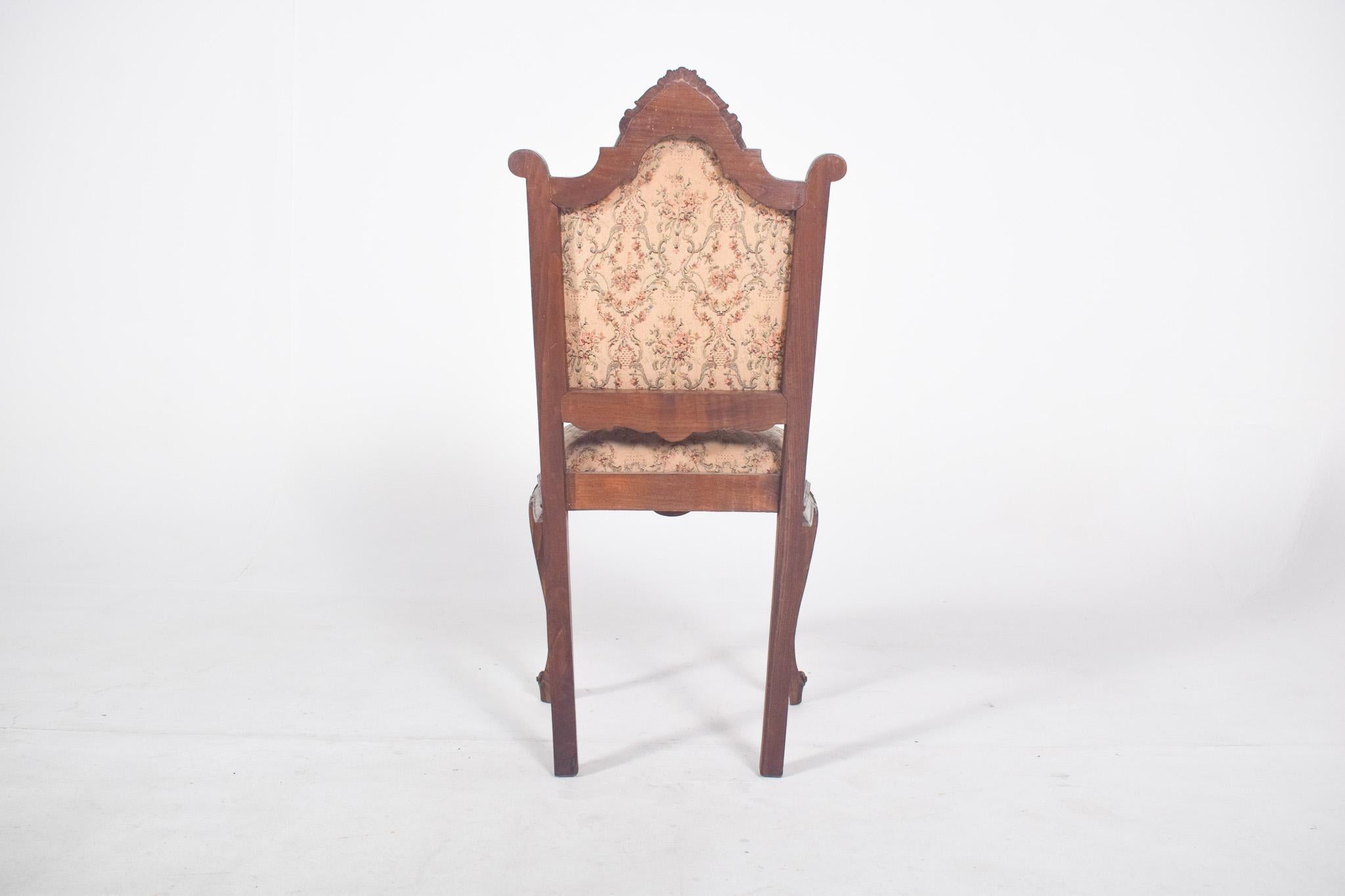 Seis sillas de comedor de estilo Luis XV en venta 3