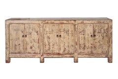 Six Door Server in Original Lacquered Paint Patina