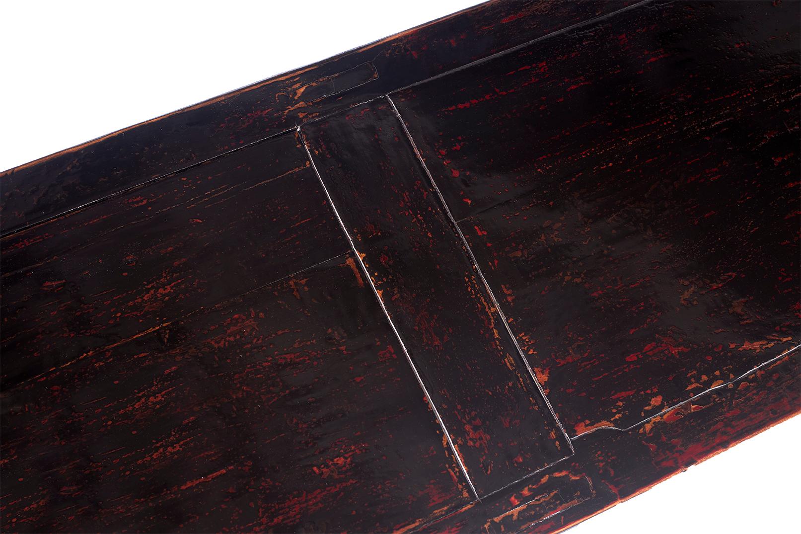 Legno Server a sei ante in vernice originale patinata