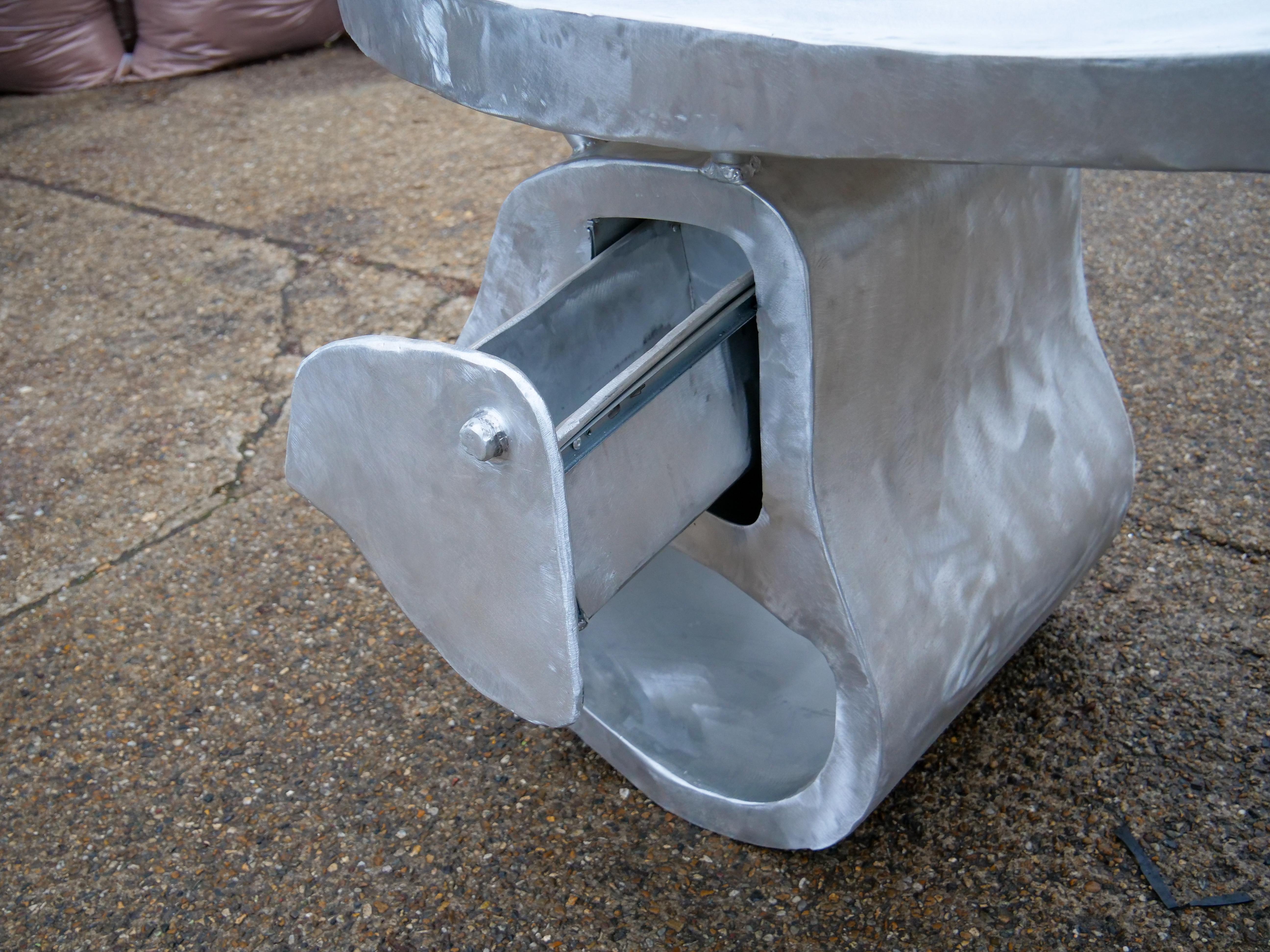 Aluminum Six Dots Design 'Work From Home' Unique desk For Sale