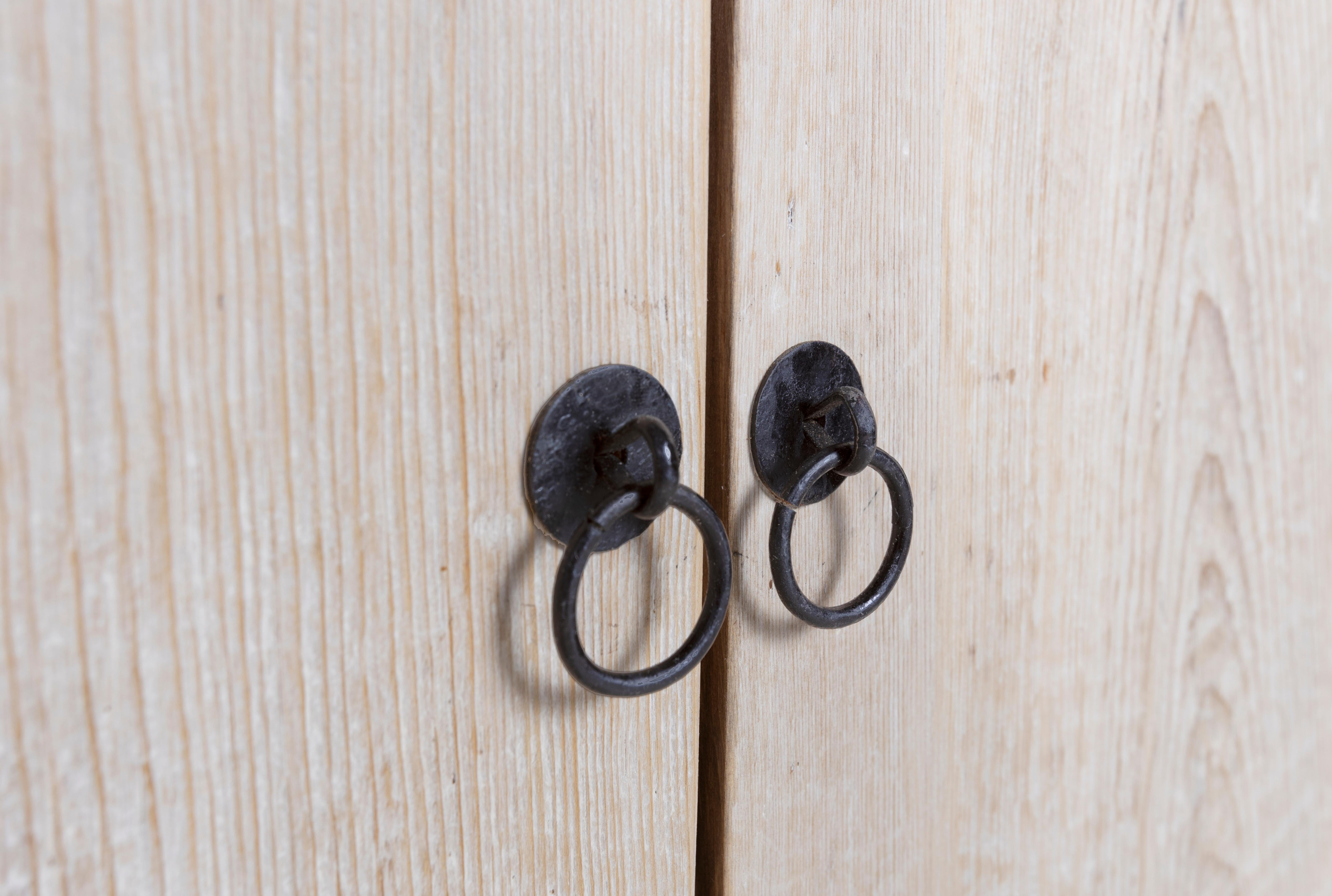 Organic Modern Eight Door Bleached Elm Server