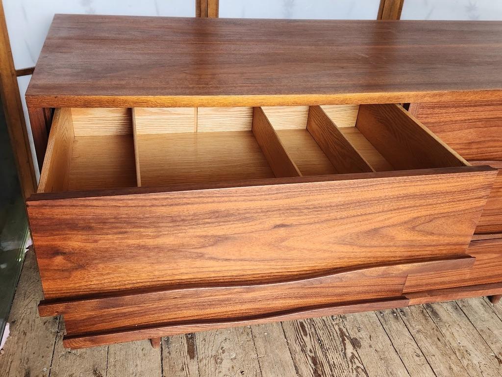 Cómoda de seis cajones George Nakashima Origins Widdicomb 1962 5