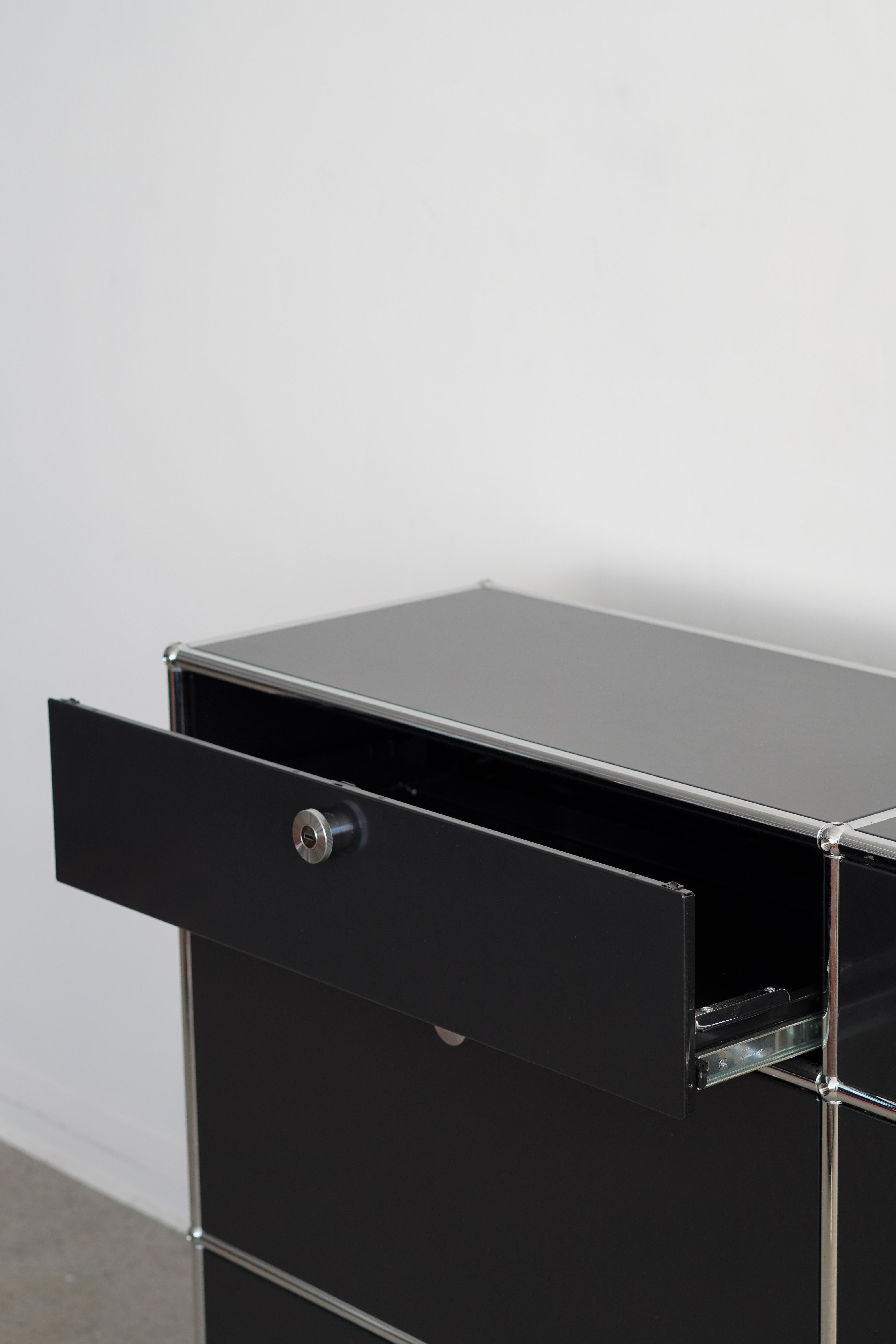 Swiss Six Drawer Storage Unit by USM Haller