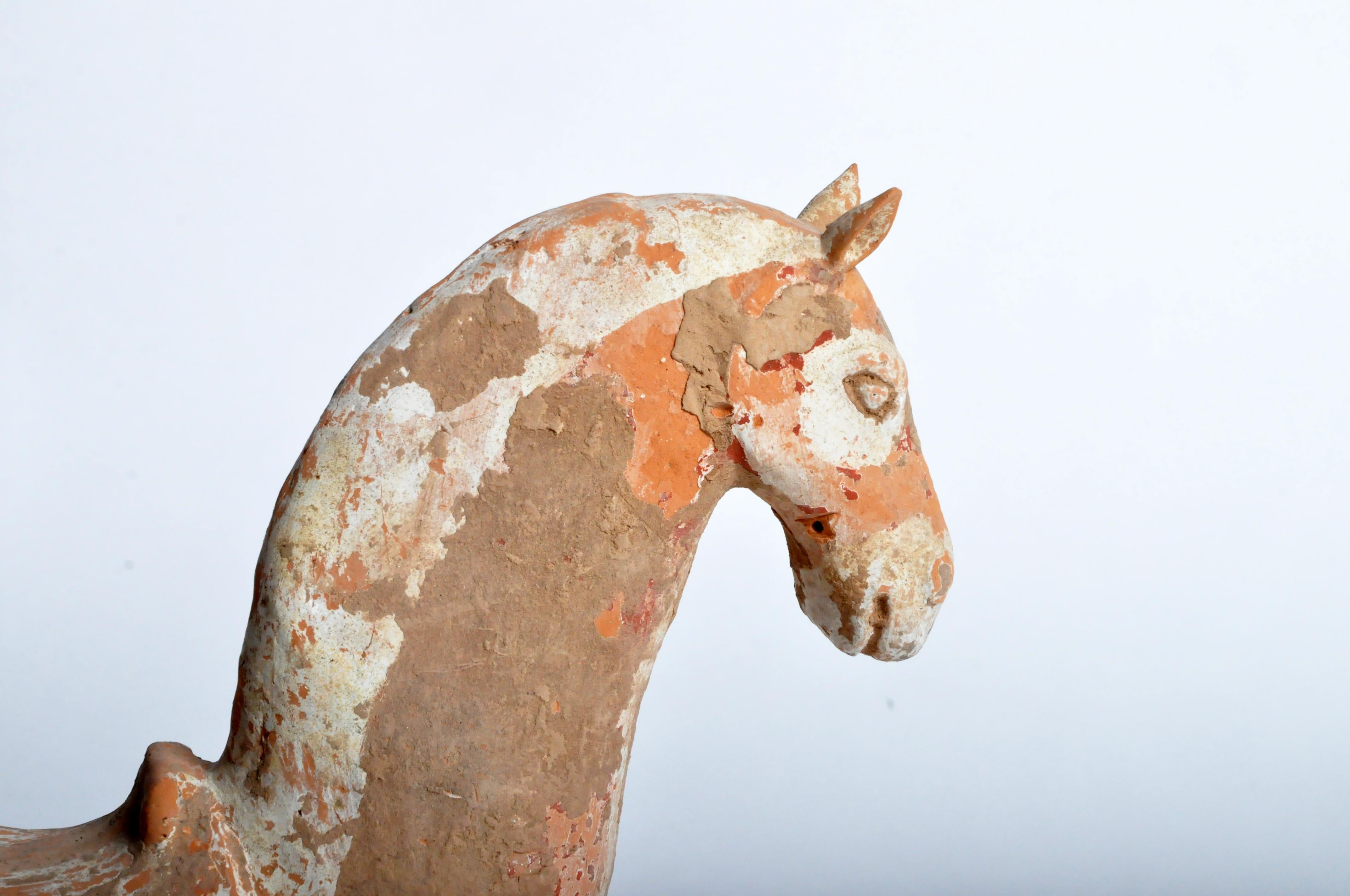 18th Century and Earlier Six Dynasties Period Figure of a Horse