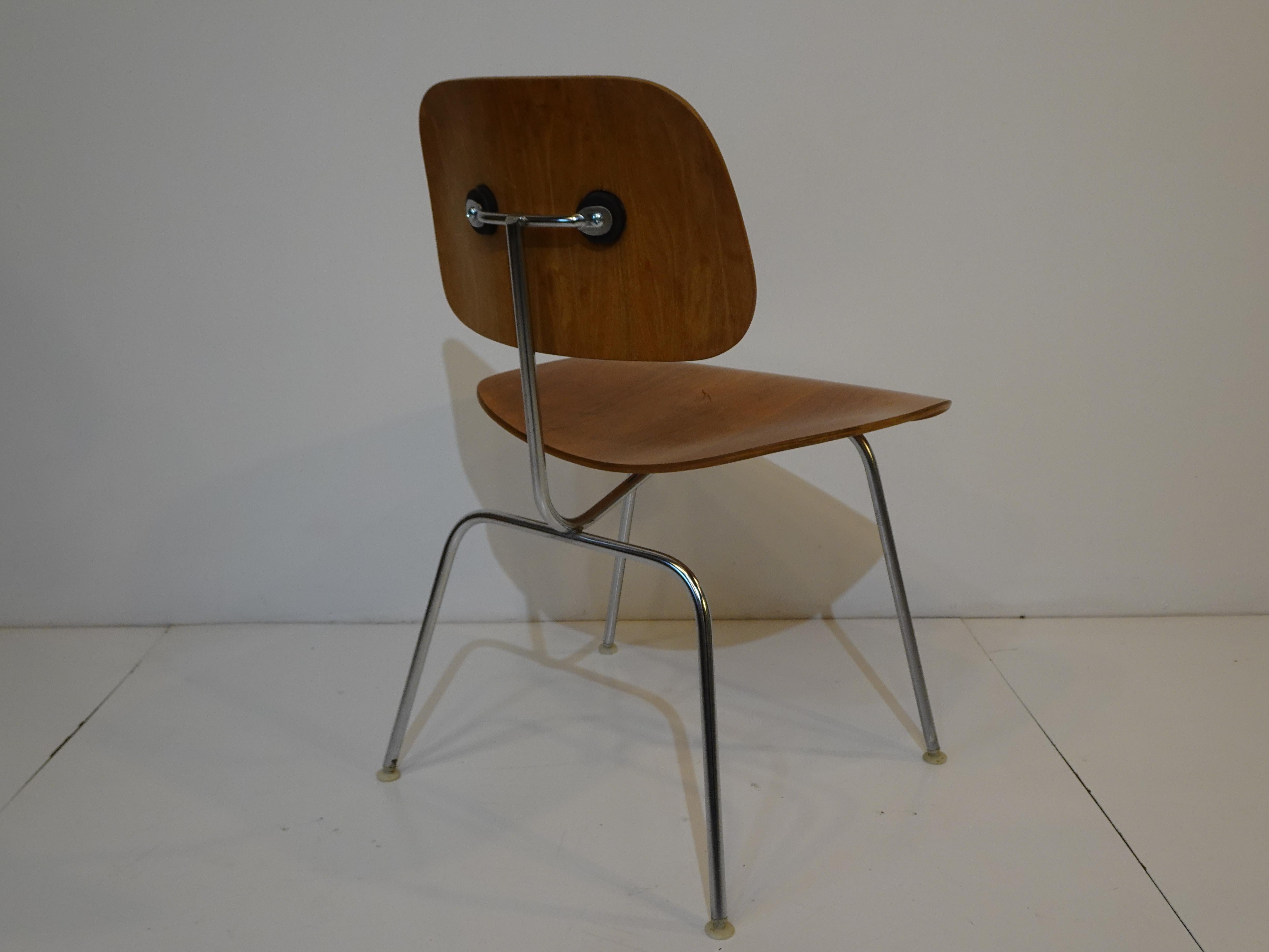 20th Century Six Eames DCM Dining Chairs for Herman Miller