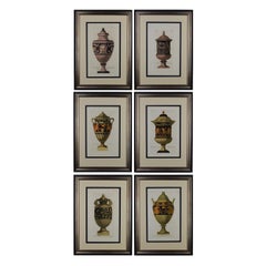 Six Engravings of Ancient Greek Vases by Carlo Antonio