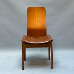 Six Fiorenza Chairs by Tito Agnoli, Molteni