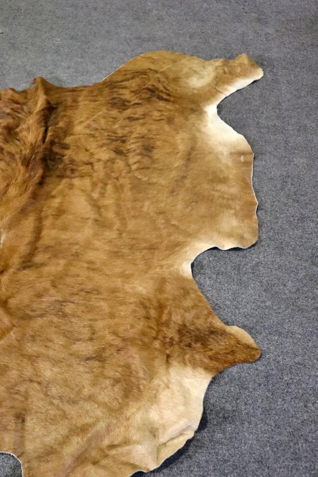Six Foot Cow Hide Rug For Sale 1