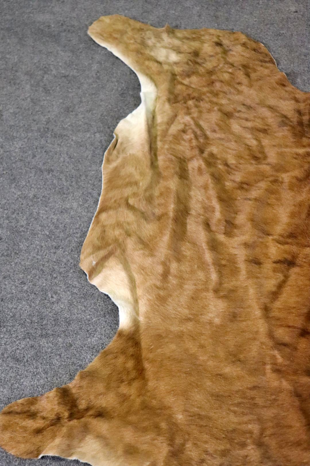 Six Foot Cow Hide Rug For Sale 2