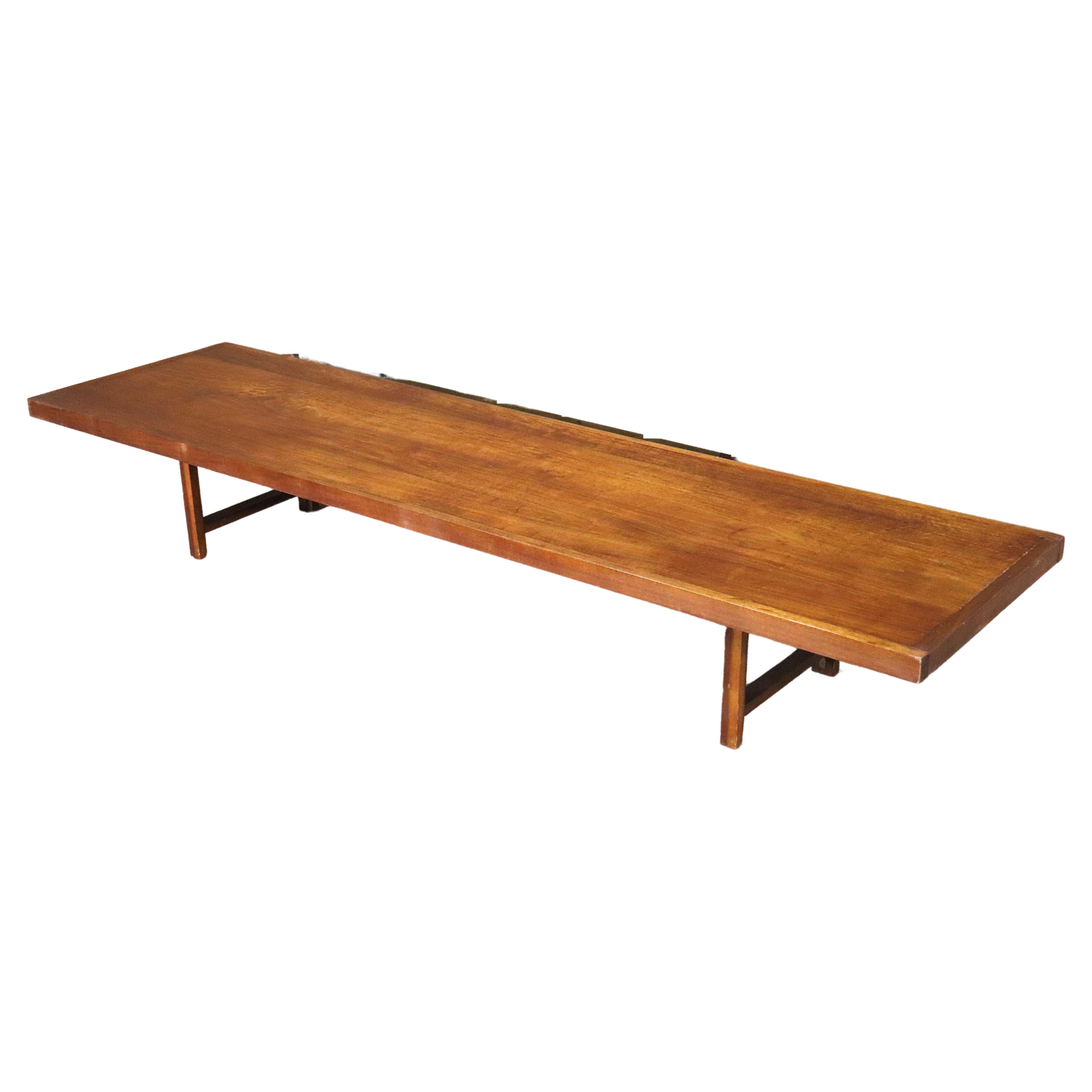 Six Foot Long Danish Coffee Table For Sale