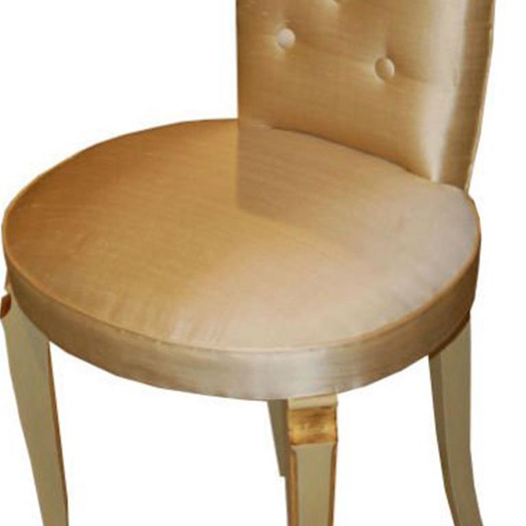 Six French Art Deco Chairs by Maurice Jallot In Good Condition For Sale In Pompano Beach, FL
