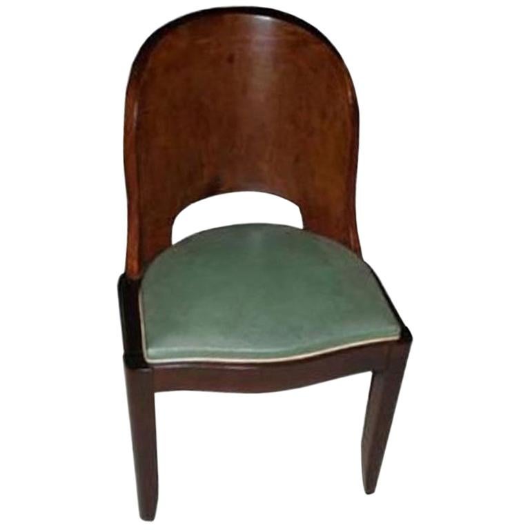 Six French Art Deco Chairs For Sale