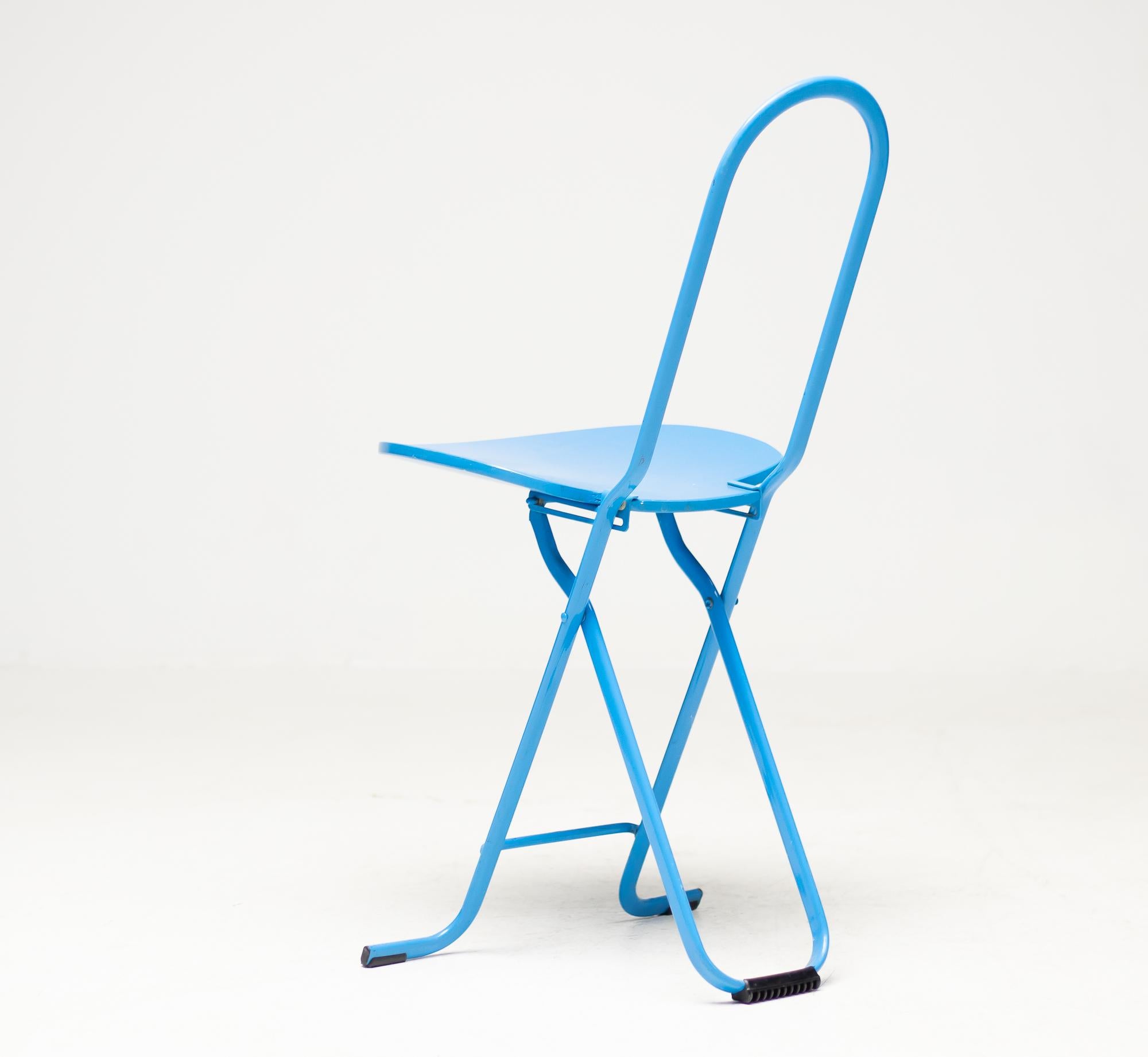 Mid-Century Modern Six Gastone Rinaldi Dafne Folding Chairs