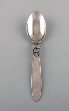 Six Georg Jensen "Cactus" Teaspoons in Sterling Silver