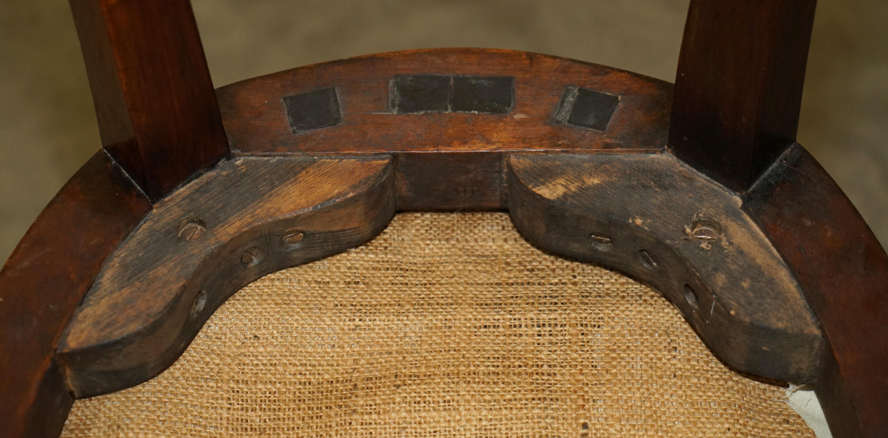 SIX GILLOWS OF LANCASTER ATTRIBUTED ANTIQUE HARDWOOD REGENCY 1810 Esszimmerstühle im Angebot 9