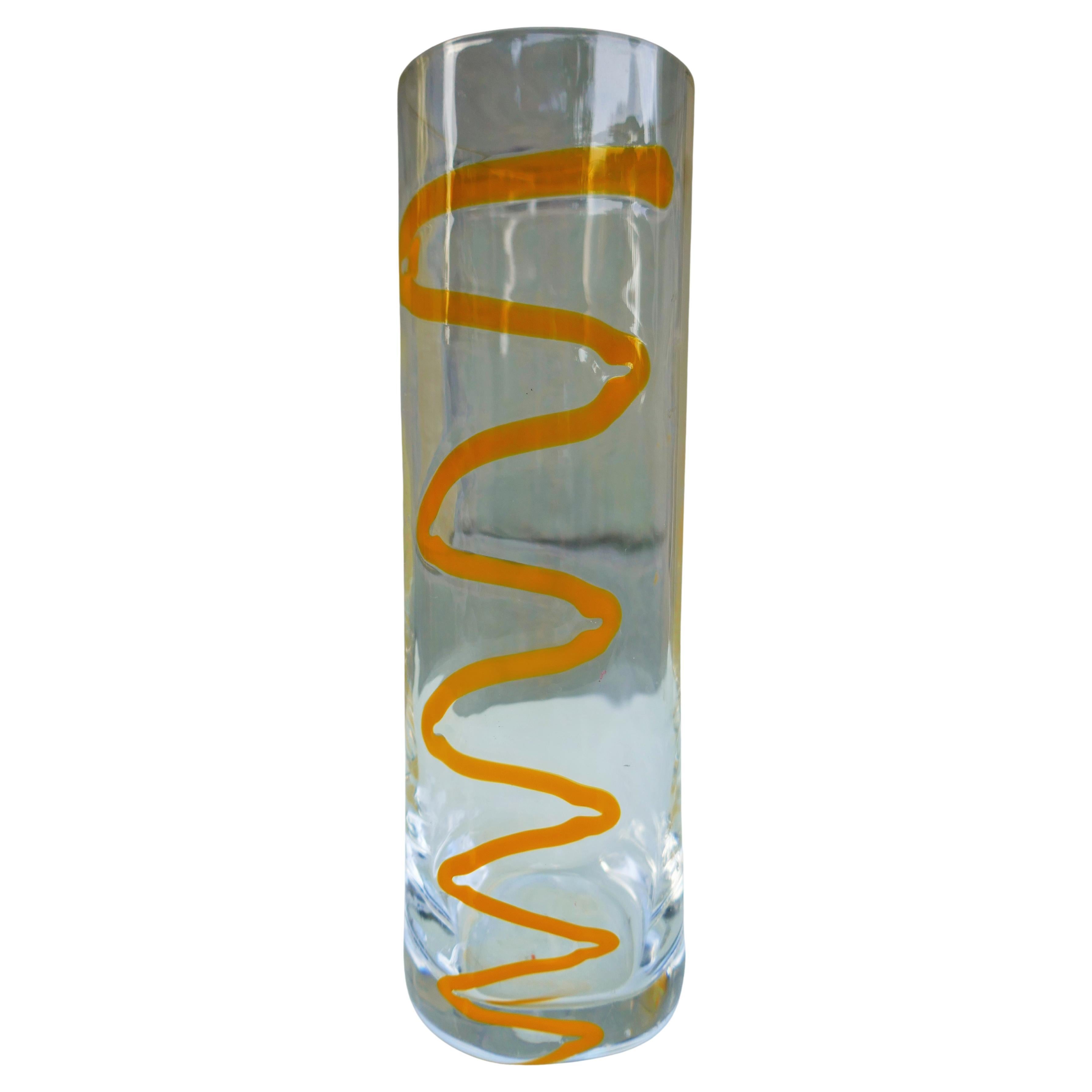 Contemporain Six verres dans le style de Toso Nason Venini en vente