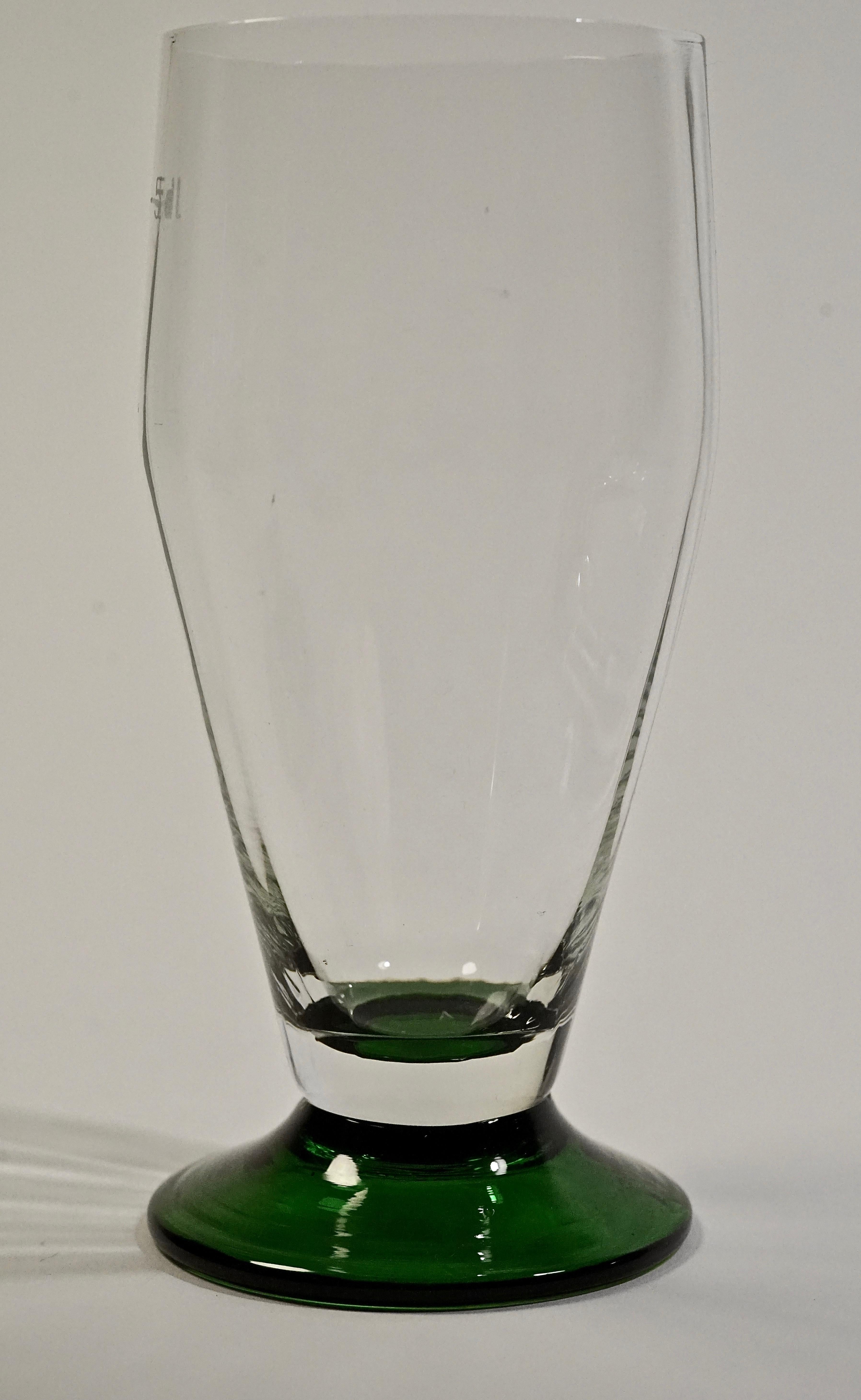 Seis, Soplado a mano,  Vasos de cerveza de los años 20, Checoslovaquia Hecho a mano en venta
