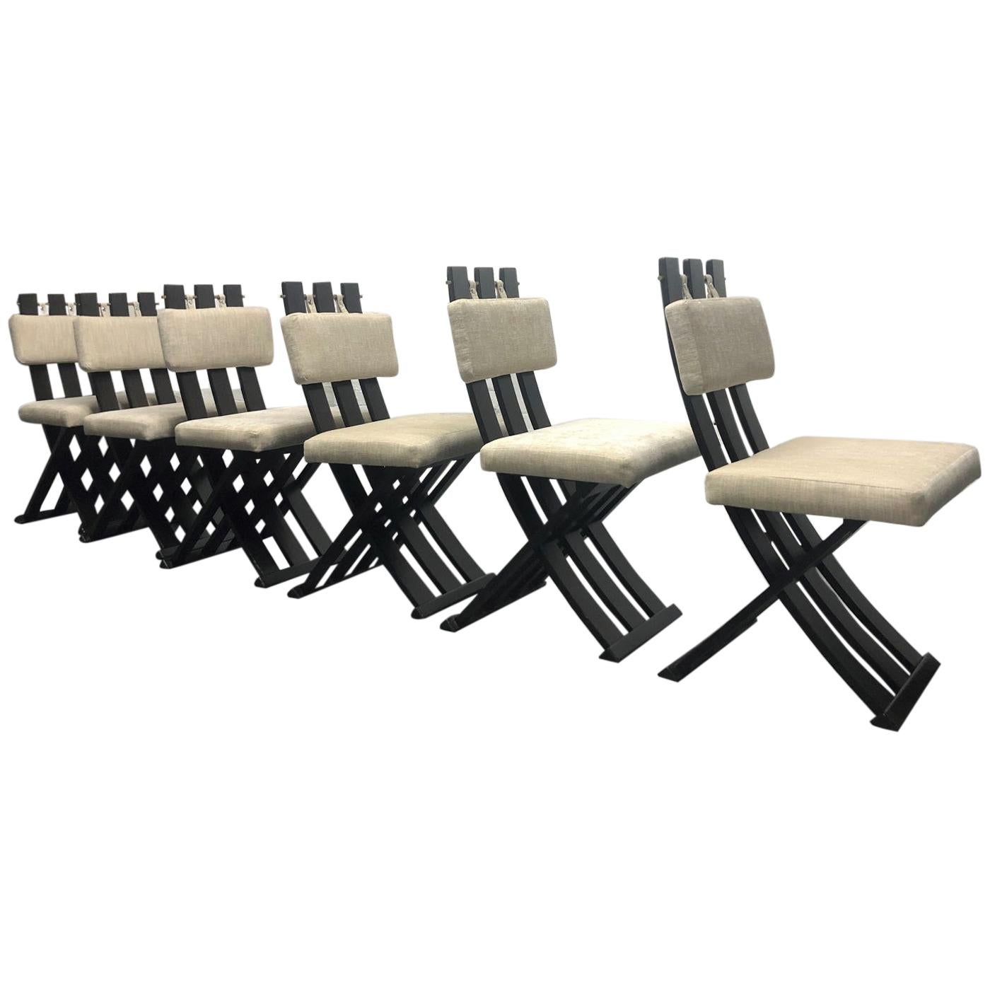 Six Harvey Probber Dining Chairs