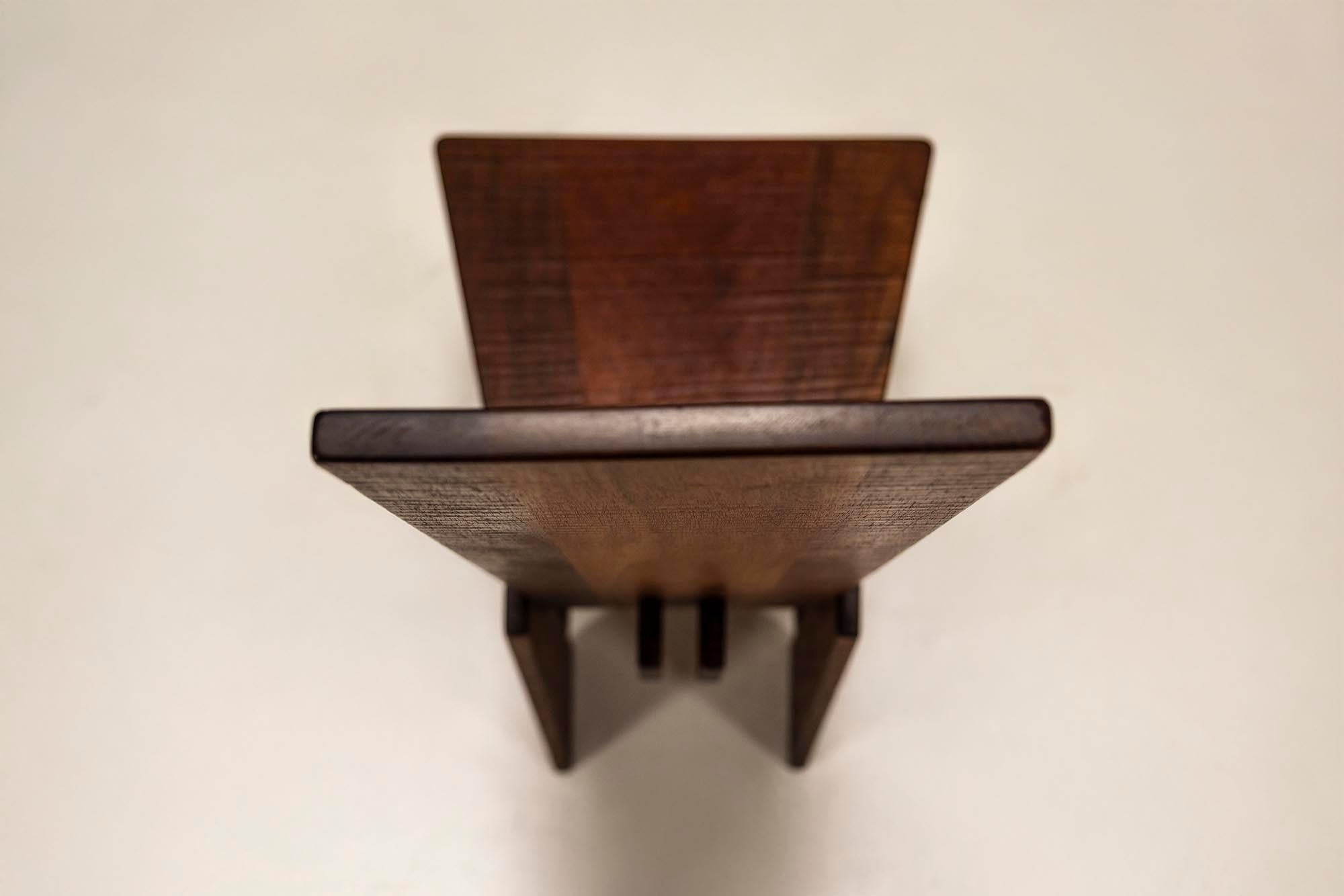 Seis sillas de comedor de respaldo alto al estilo de Giuseppe Rivadossi, Italia en venta 4