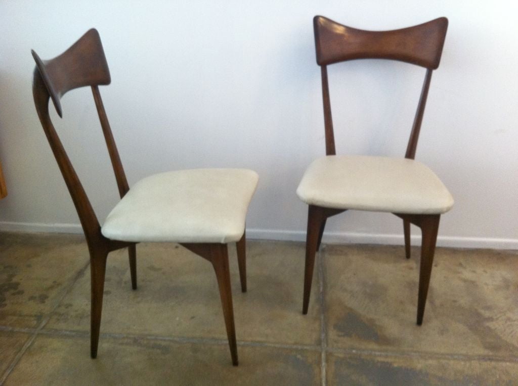 Six Ico Parisi Dining Chairs 3