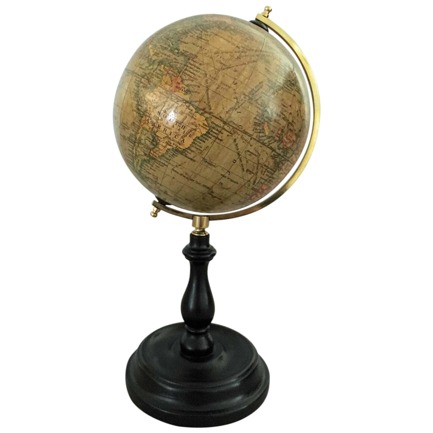 Six Inch Terrestrial "Geographia" Desk Globe