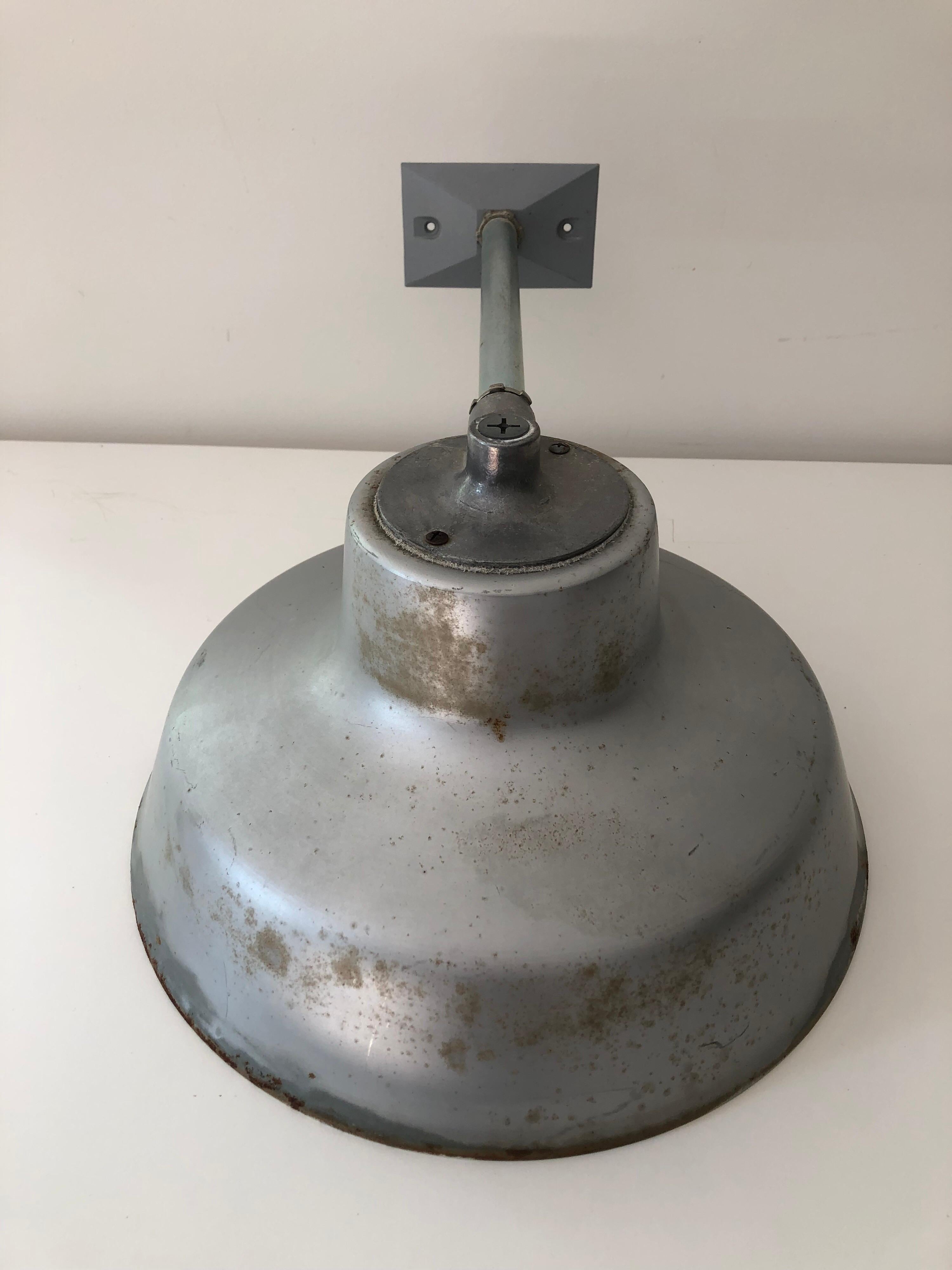 American Six Industrial Steel Wall Lights