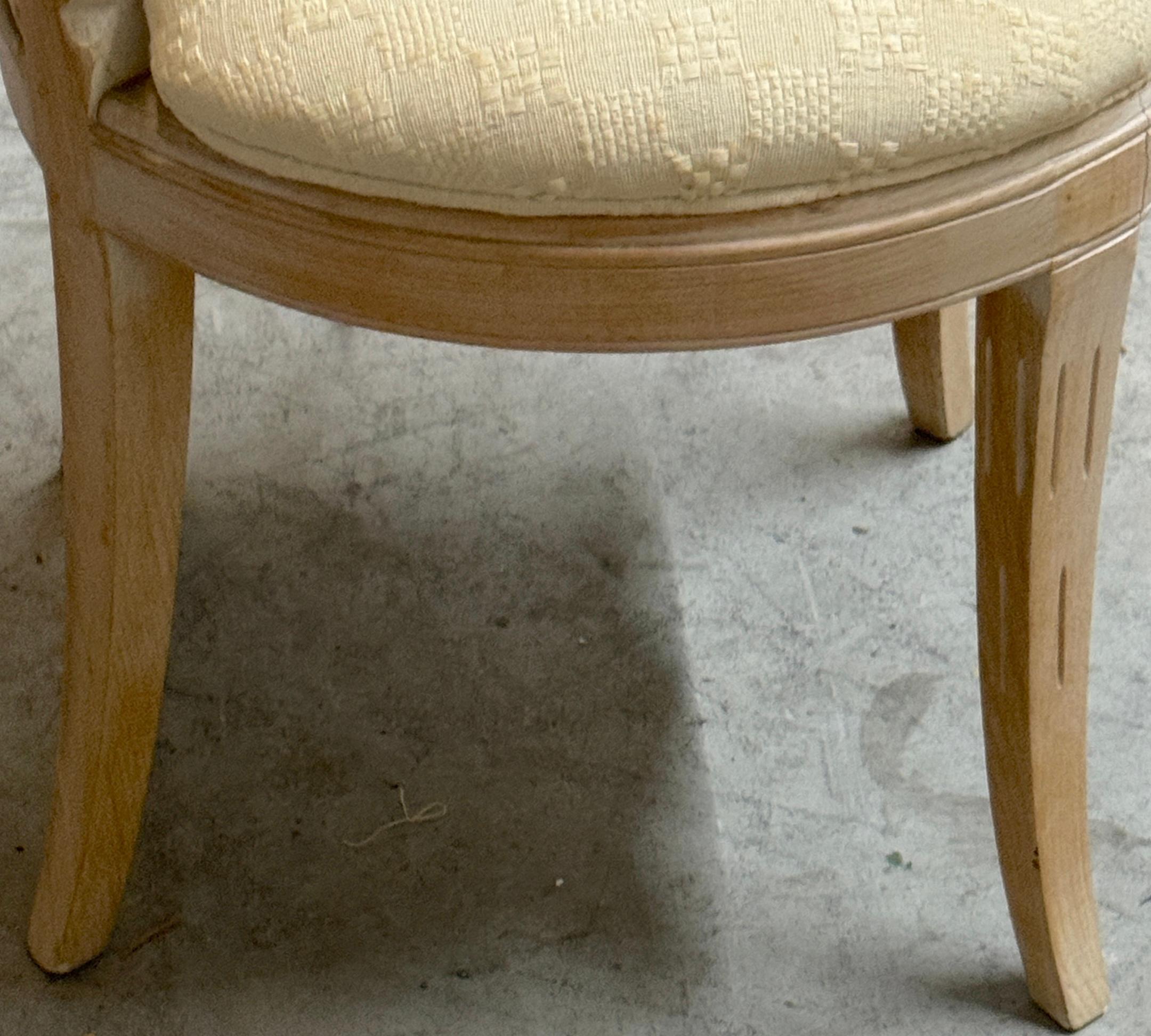 Six Italian Carved Wood Hollywood Regency Grotto Chairs, Circa 1980 For Sale 7