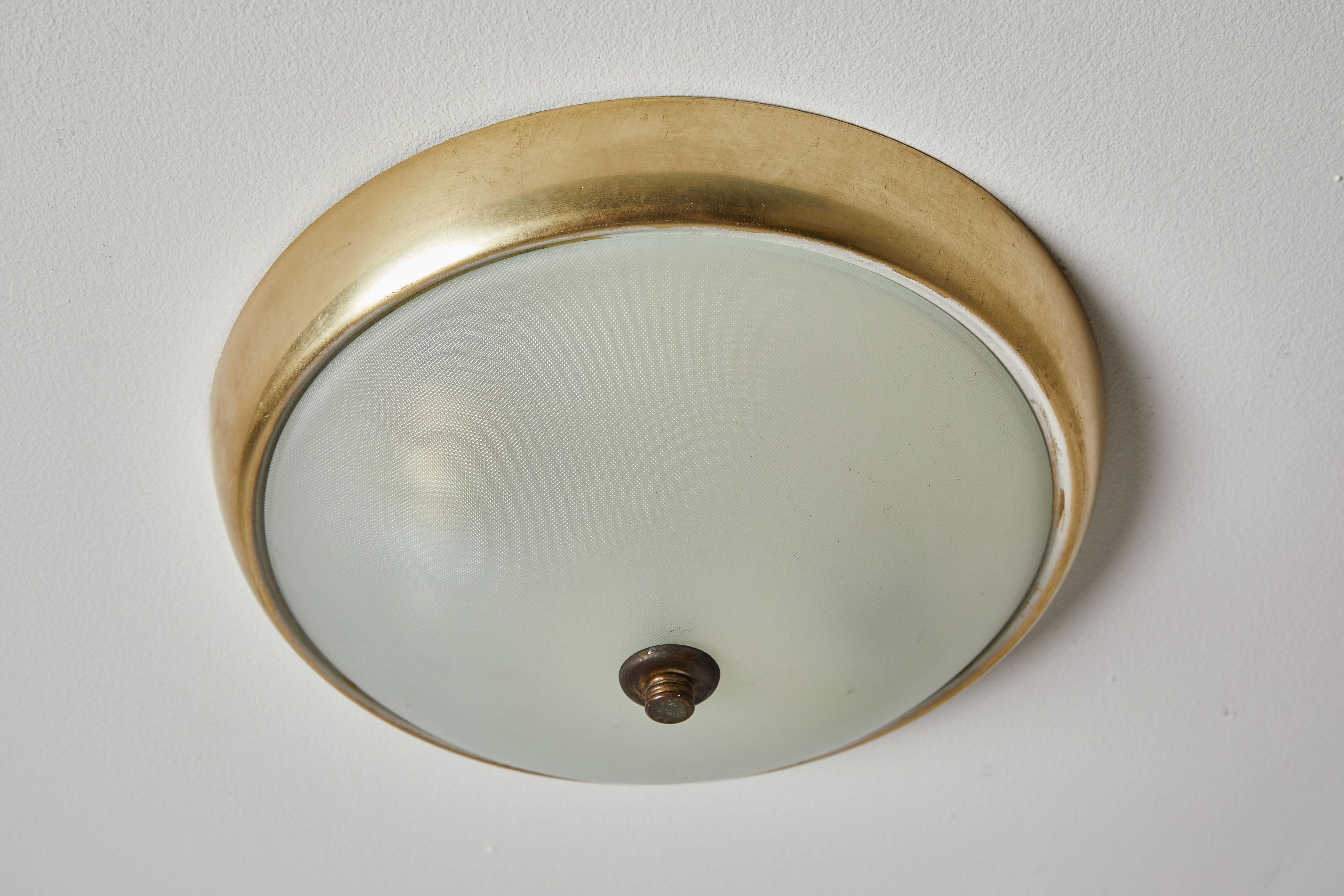 Six Italian Ceiling Lights In Good Condition In Los Angeles, CA