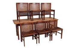 Six Italian Dining Chairs by Ammannati and Vitelli