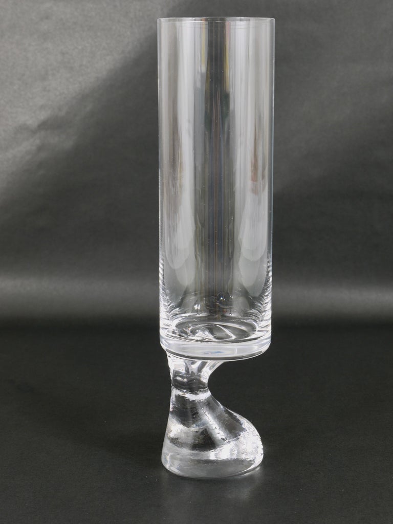 Flûtes à Champagne Joe Colombo Pour Smoke - Lot De 2 Verres 13cl - Cristal Italien