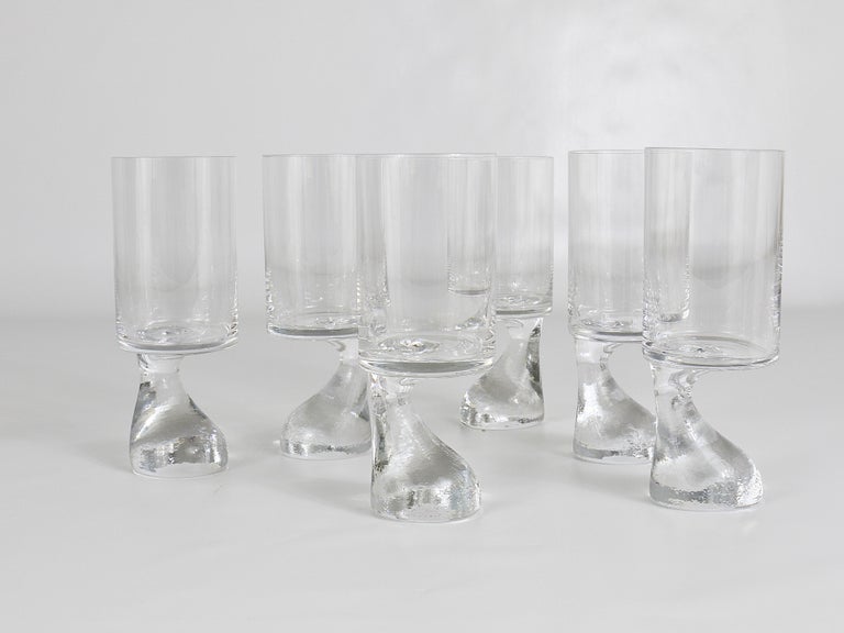 Six Joe Colombo "Smoke" Modernist Drinking Glasses, 1960s by Riedel Austria  at 1stDibs | joe colombo smoke glass, smoking drinking glass, joe colombo  glasses