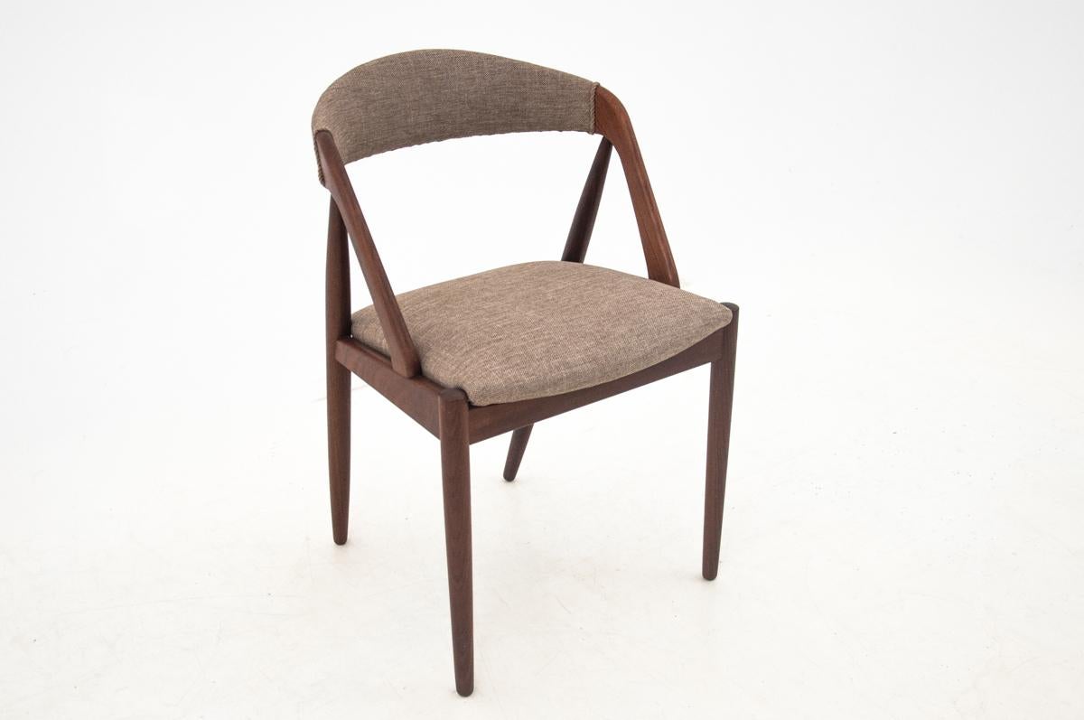 Mid-20th Century Six Kai Kristiansen Model 31 Teak Dining Room Chairs