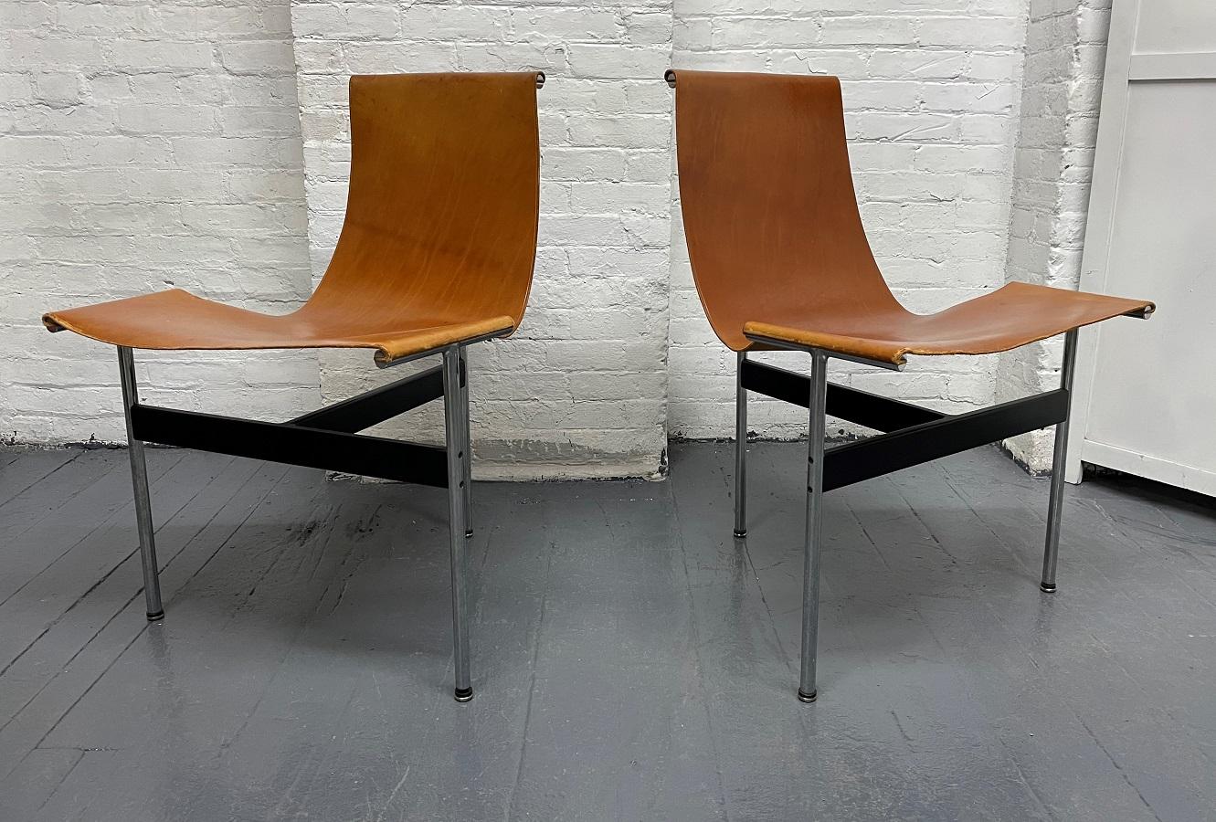 Enameled Six Katavolos, Kelley, & Littell T Dining Chairs