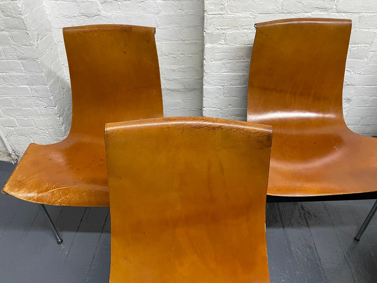 Mid-20th Century Six Katavolos, Kelley, & Littell T Dining Chairs