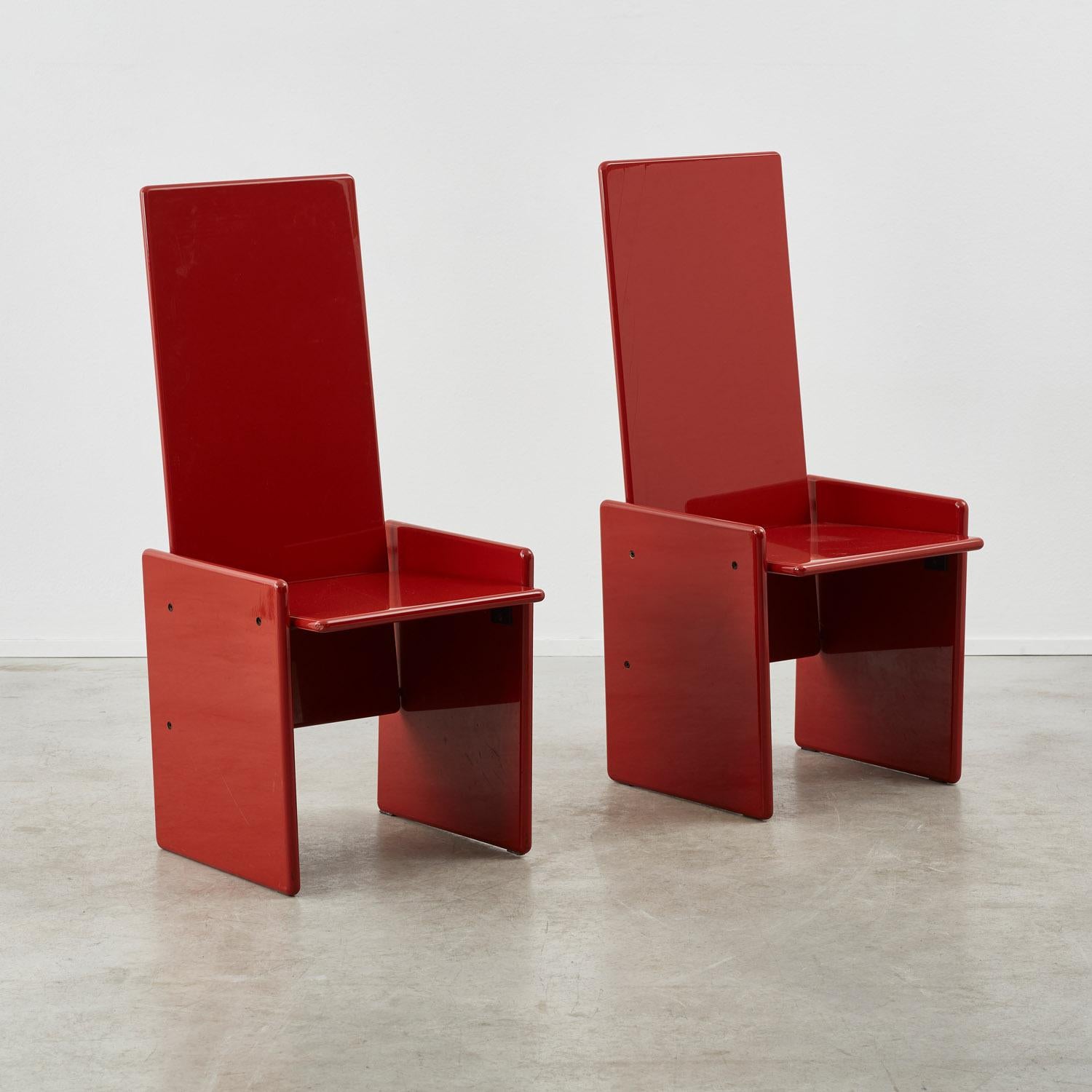 Six Kazuhide Takahama Kazuki chairs for Simon Gavina International, Italy 1970s In Good Condition In London, GB