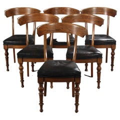 Six Klismos Chairs