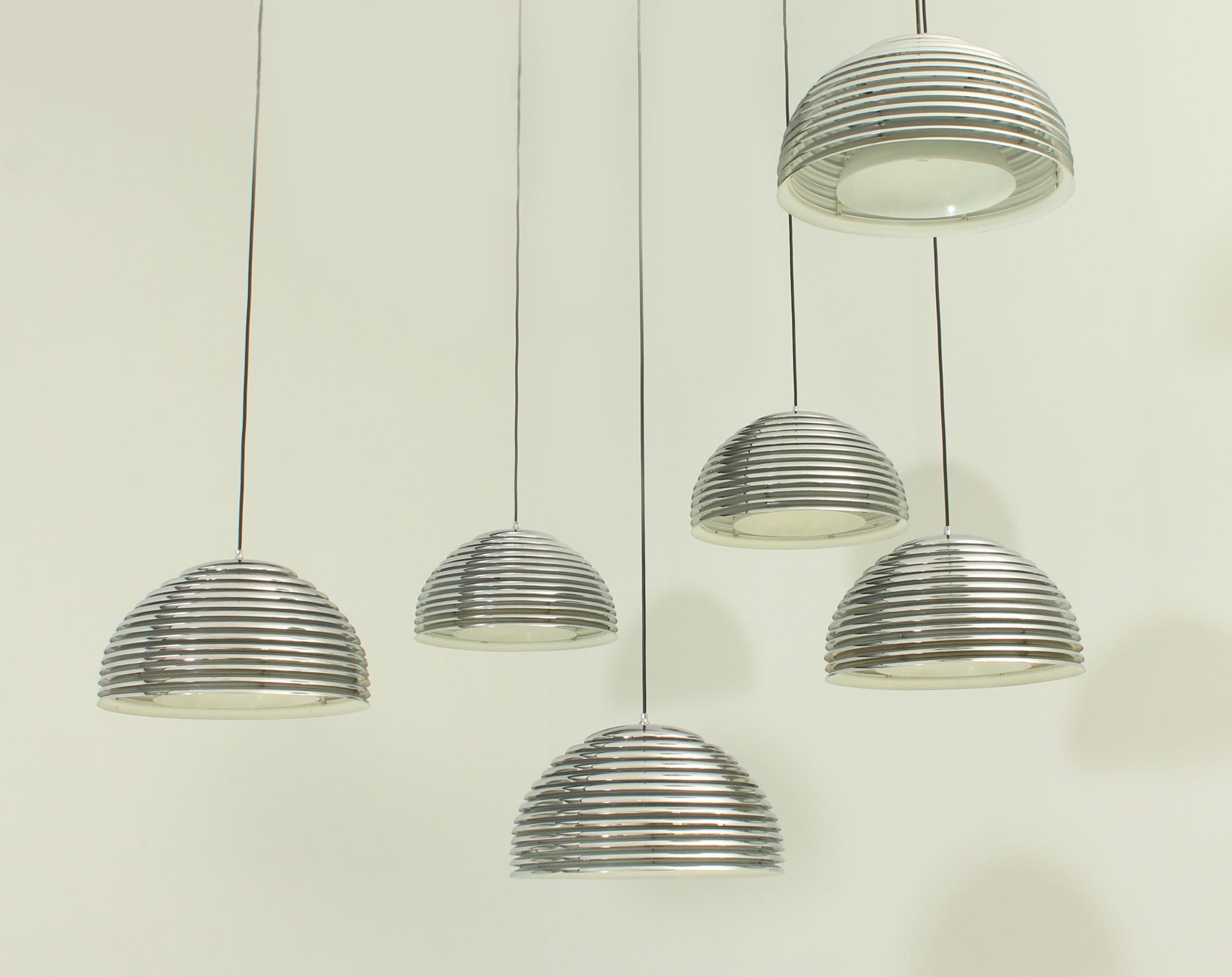 Large Saturno Pendant Lamps by Kazuo Motozawa for Staff, 1972 For Sale 2