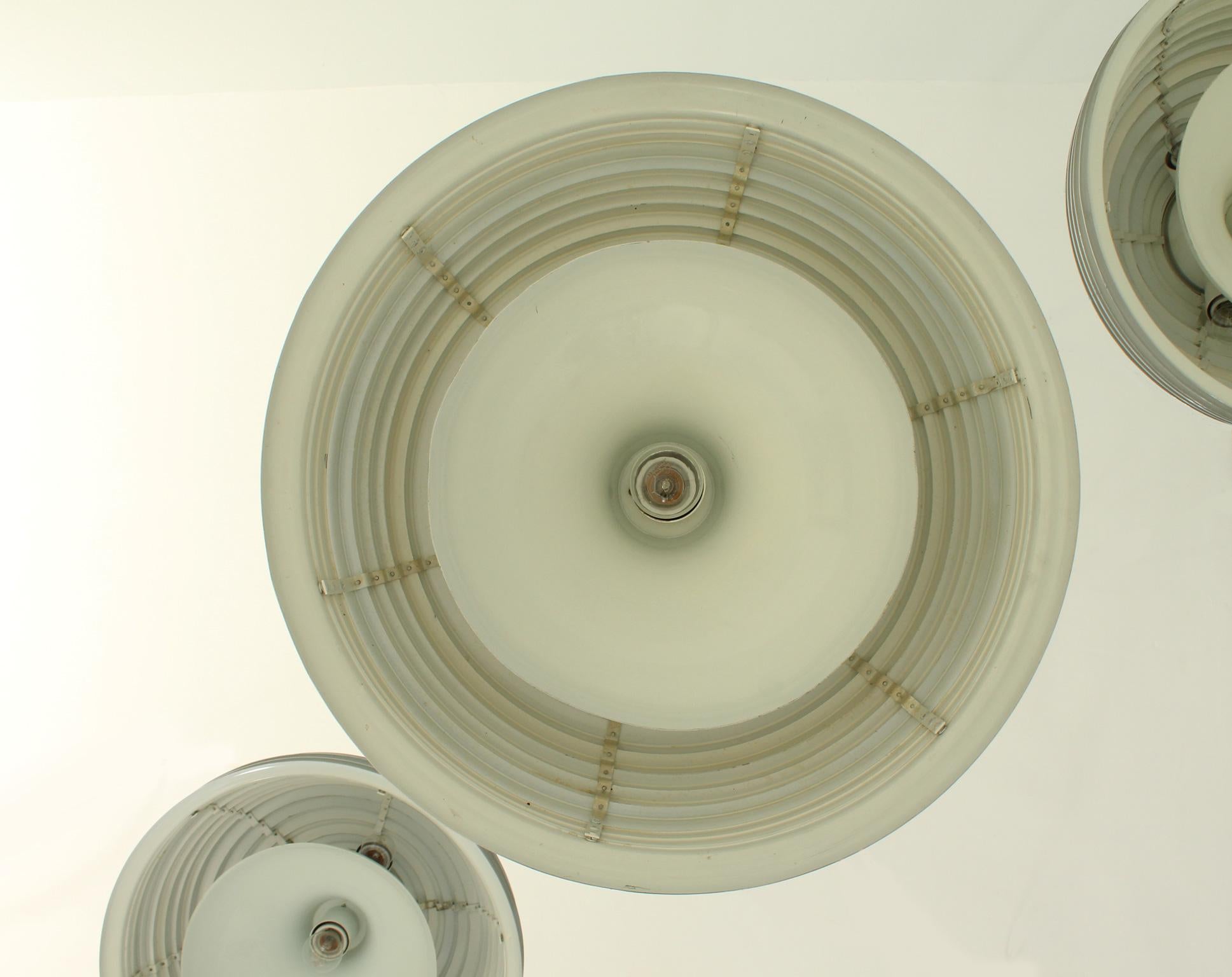Late 20th Century Large Saturno Pendant Lamps by Kazuo Motozawa for Staff, 1972 For Sale