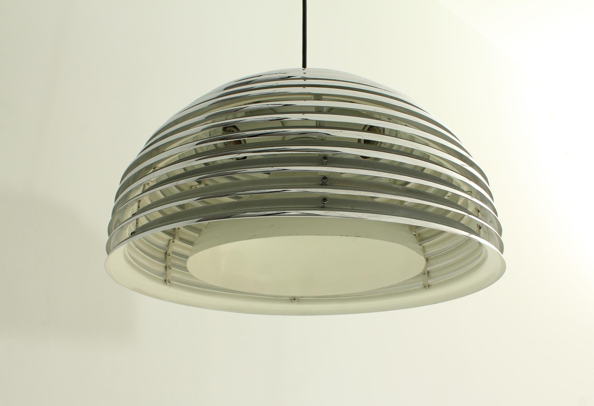 Metal Large Saturno Pendant Lamps by Kazuo Motozawa for Staff, 1972 For Sale