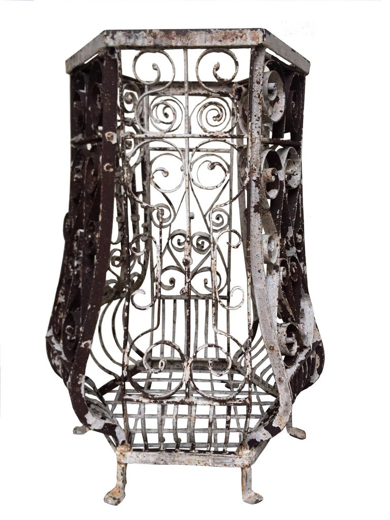 Six Large Wrought Iron Planters, France, circa 1880 For Sale at 1stDibs