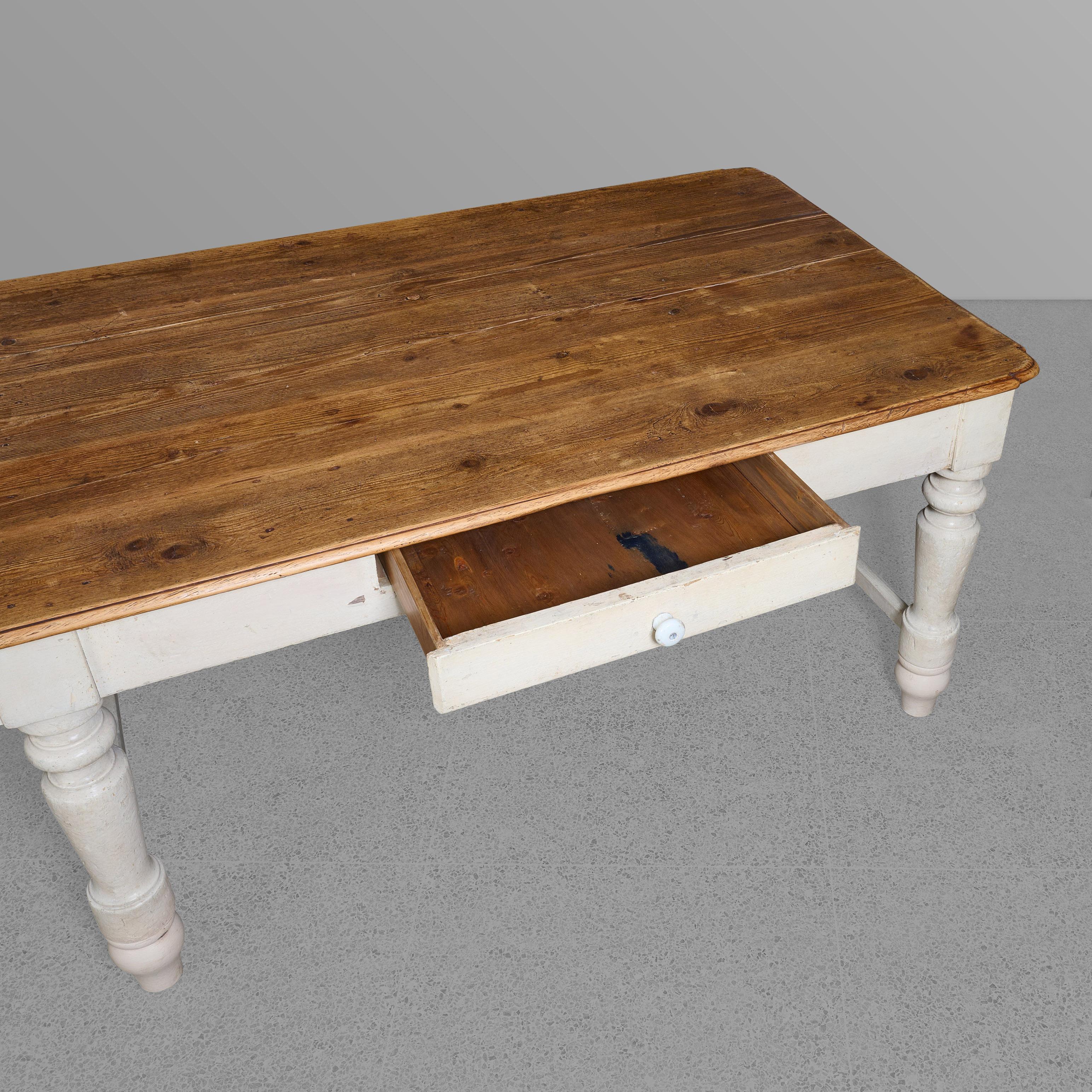 Early 20th Century Six Leg Table / Desk For Sale